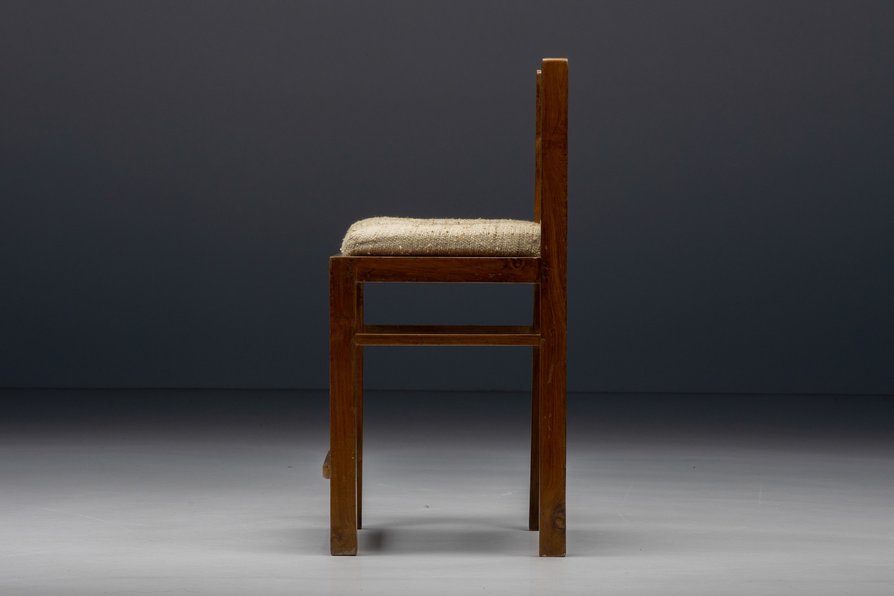 Designer stool by Pierre Jeanneret from the 1960s