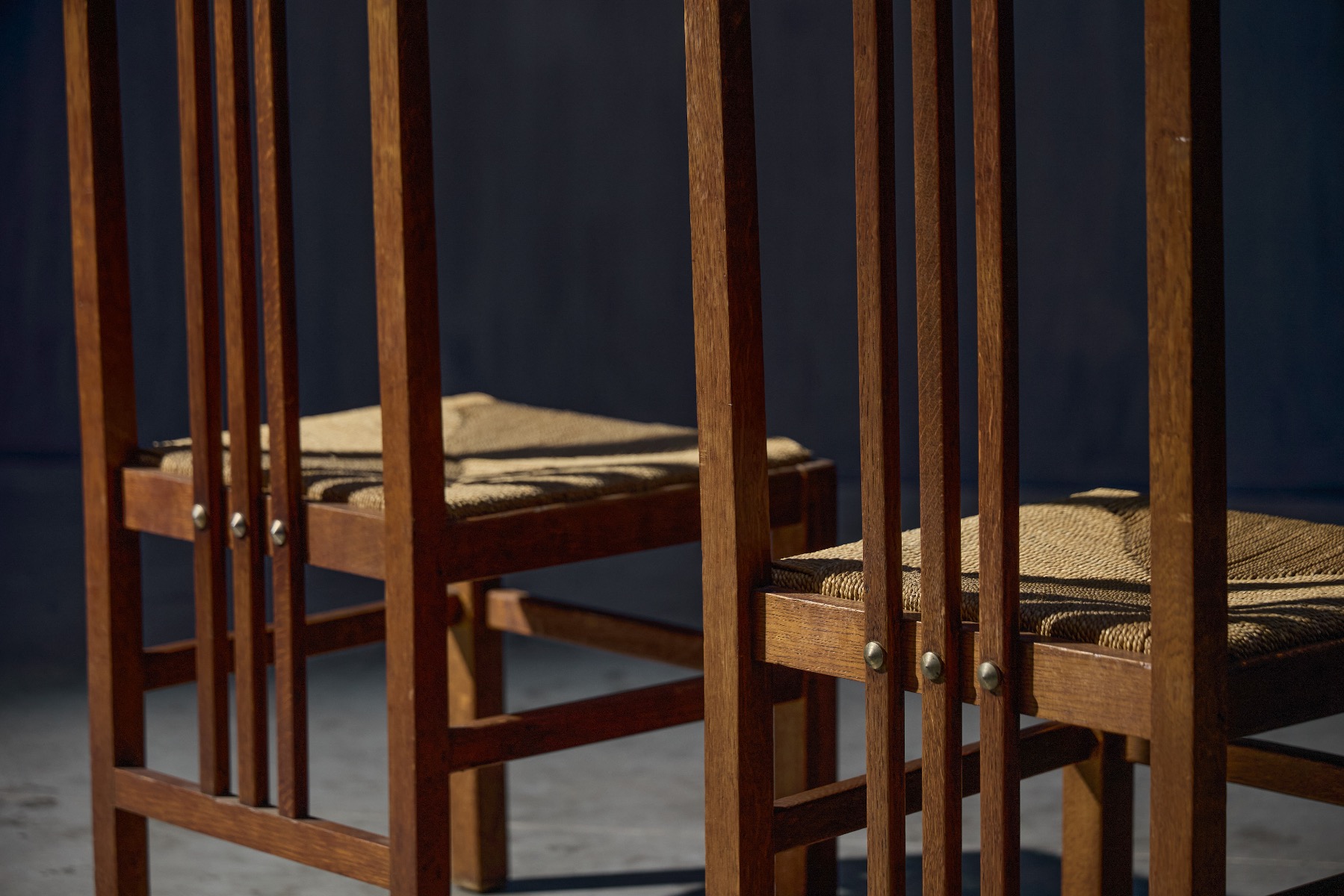 Authentic Dutch modernist chairs from the 1920s