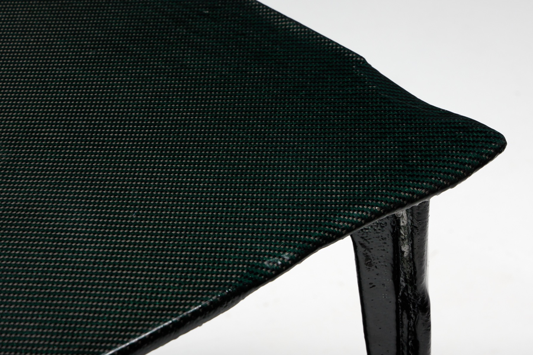 High end carbon fibre table in modern design
