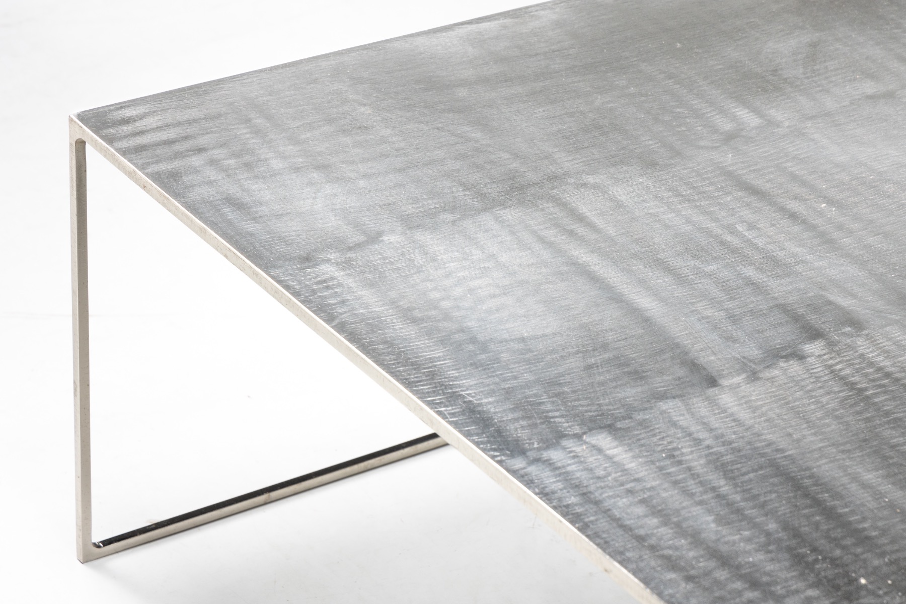 High end metal coffee table by Rodolfo Dordoni for Minotti