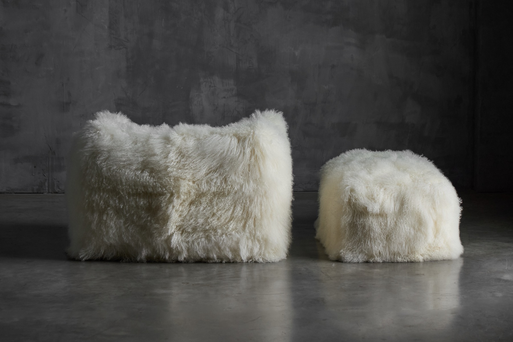 Iconic Le Bambole armchair designed by Mario Bellini