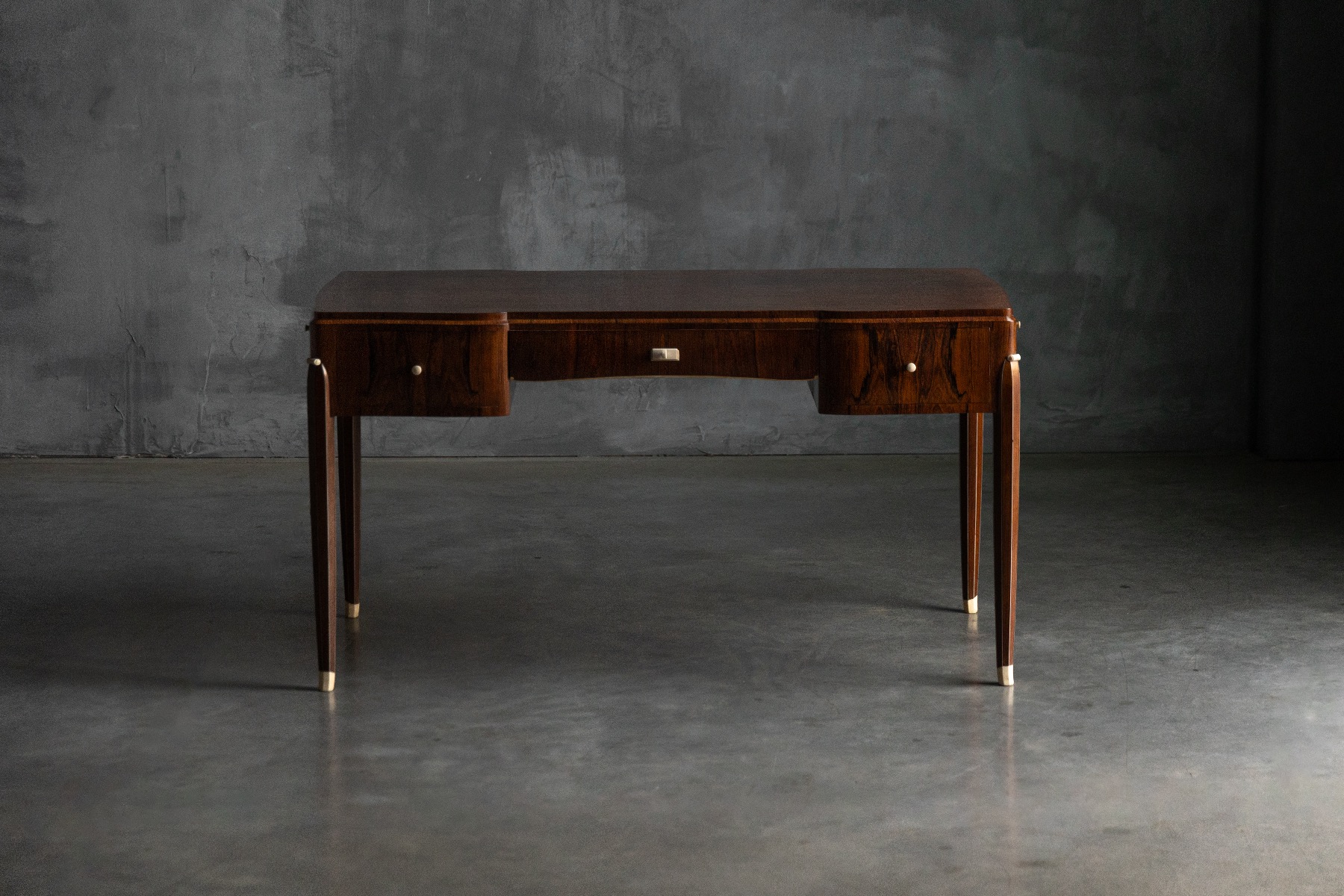 Jules Leleu desk representing French Art Deco design
