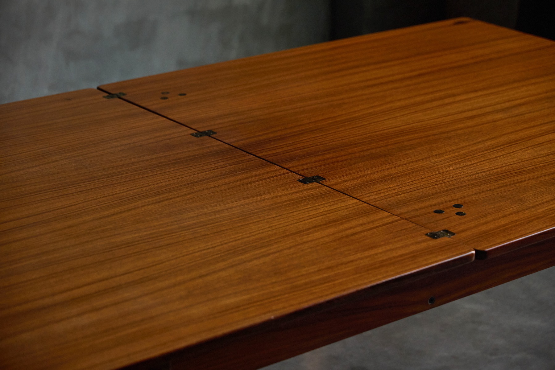 Architectural dining table by Afra and Tobia Scarpa