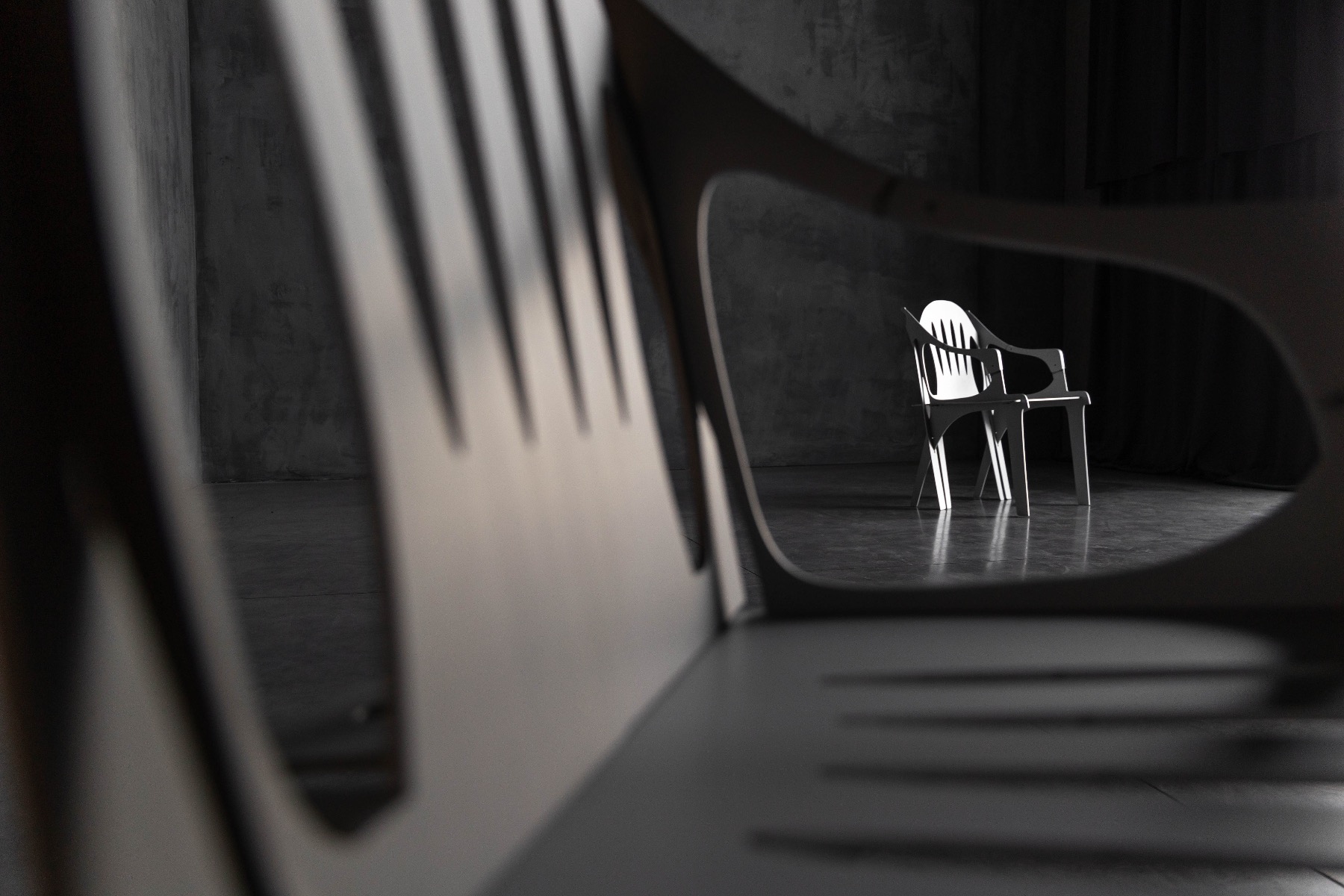 Minimalist Flatscreen chair from 2019