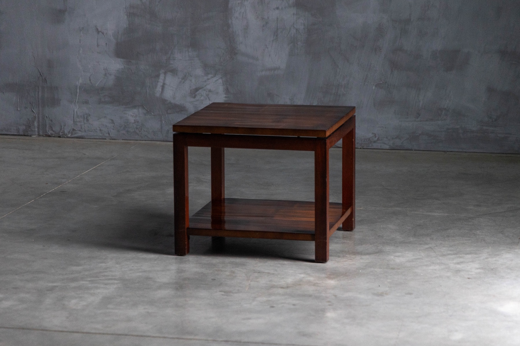 Authentic Axel Vervoordt bamboo side table