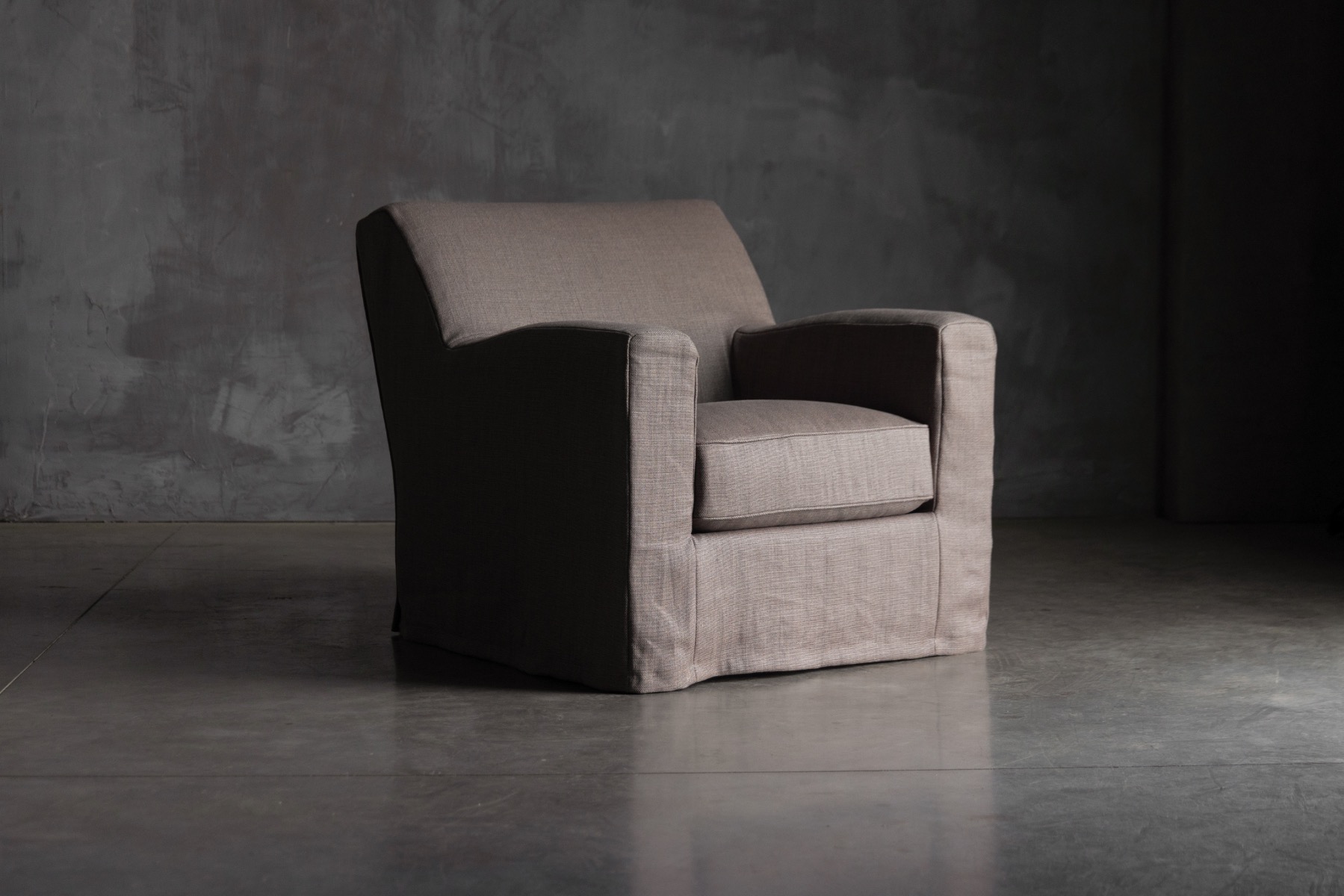 Refined French lounge chairs by Christian Liaigre