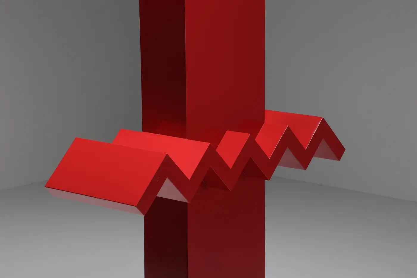 Contemporary steel sculpture by Renaat Ramon made in 1990