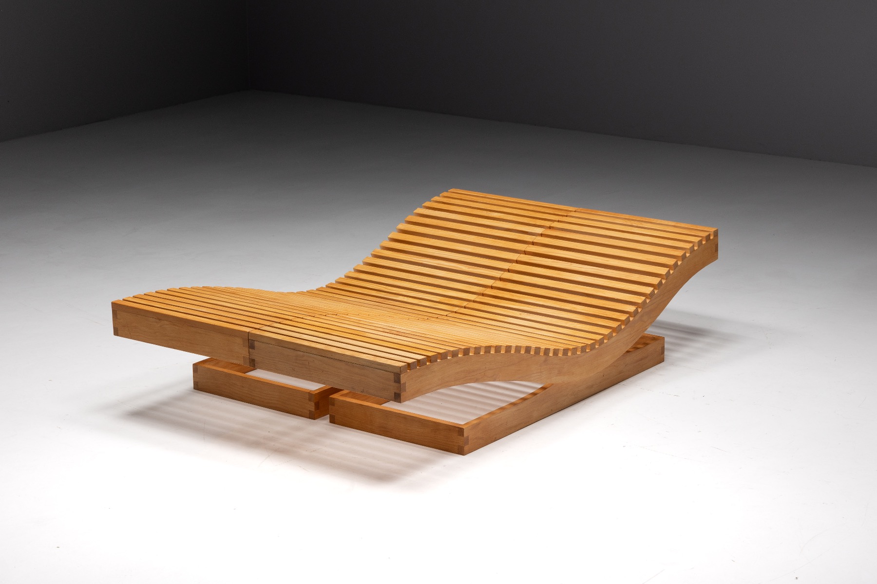 Rustic modern lounge chair by Maison Regain