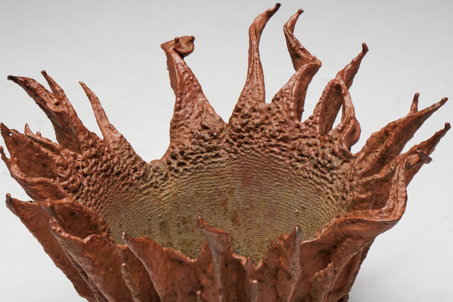 Sculptural cast iron object 1960s