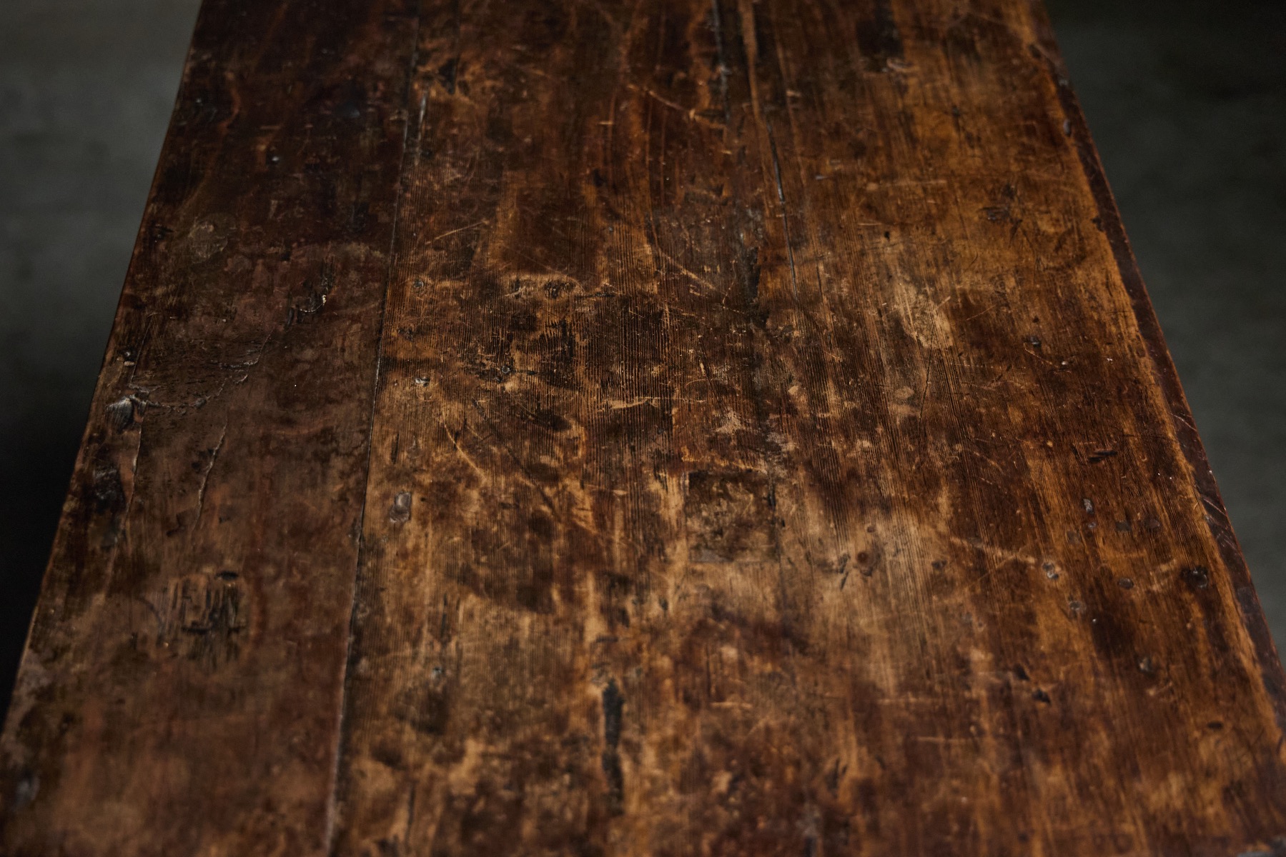 Solid wood carved cupboard from the 18th century