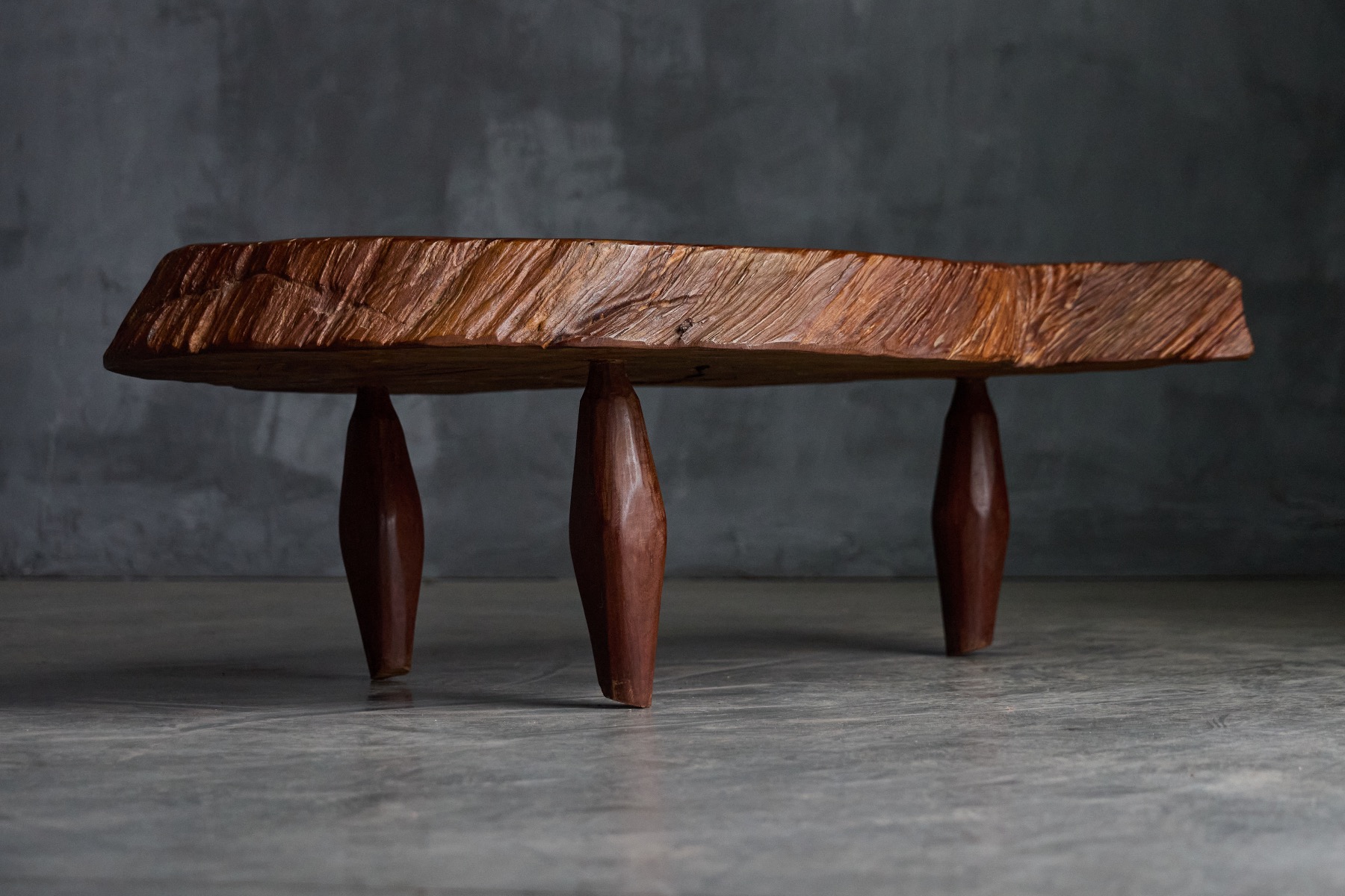 Brutalist inspired Brazilian coffee table design