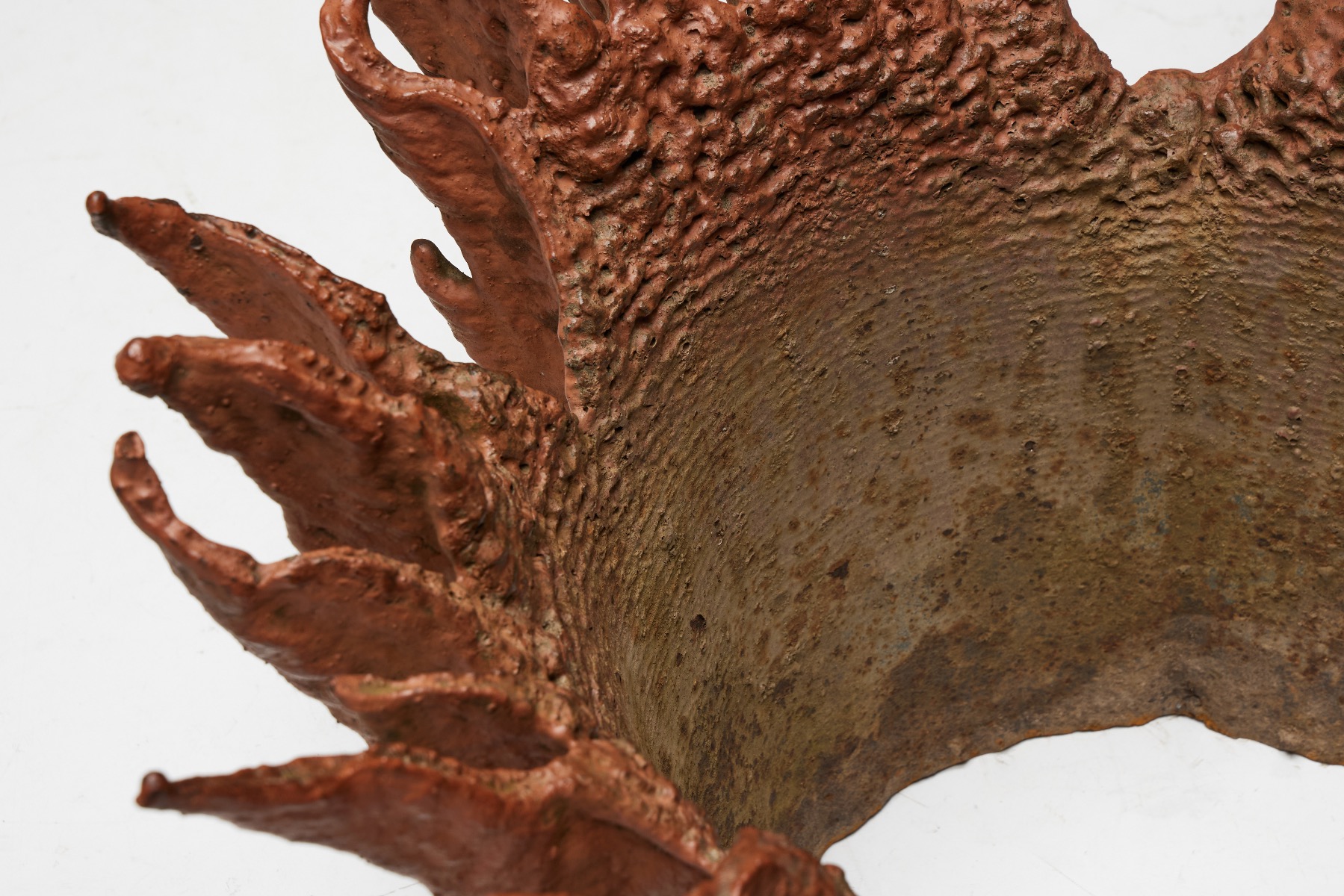 Abstract iron sculpture 1960s