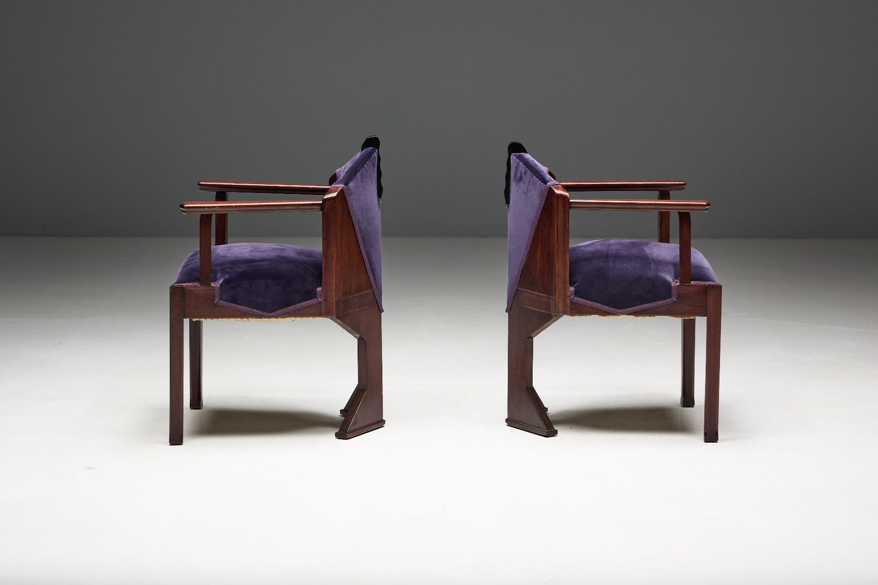 Amsterdam School modernist armchair 1930s