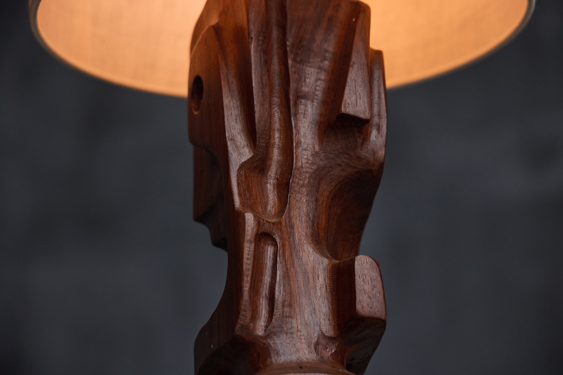 Expressive Italian sculptural lighting piece
