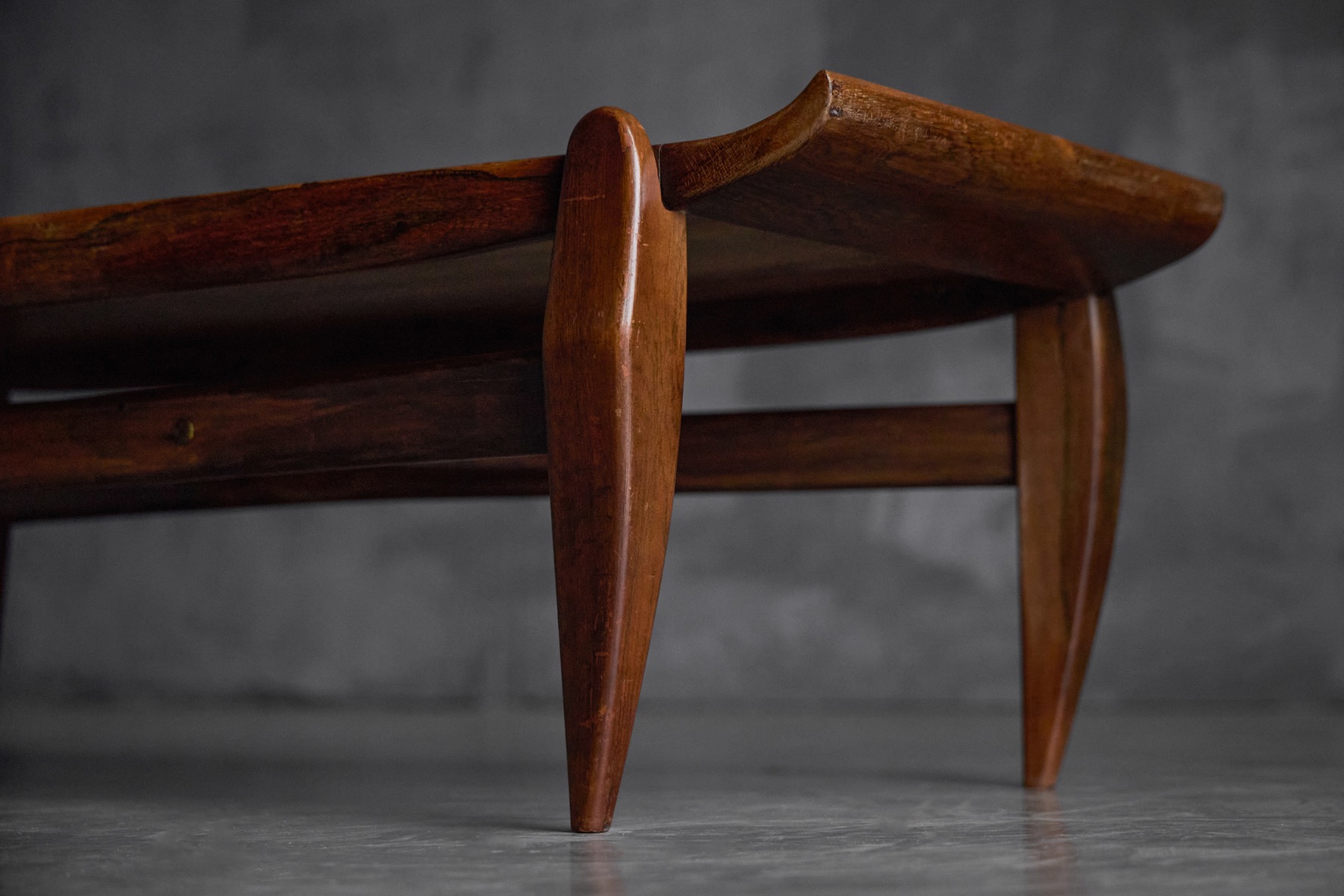 Brazilian modern furniture coffee table by Jean Gillon