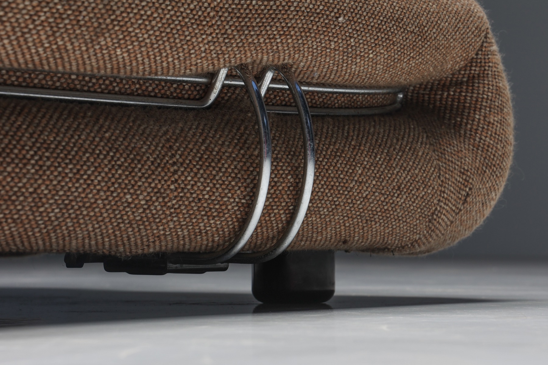 Collectible Cassina Soriana sofa by Afra and Tobia Scarpa