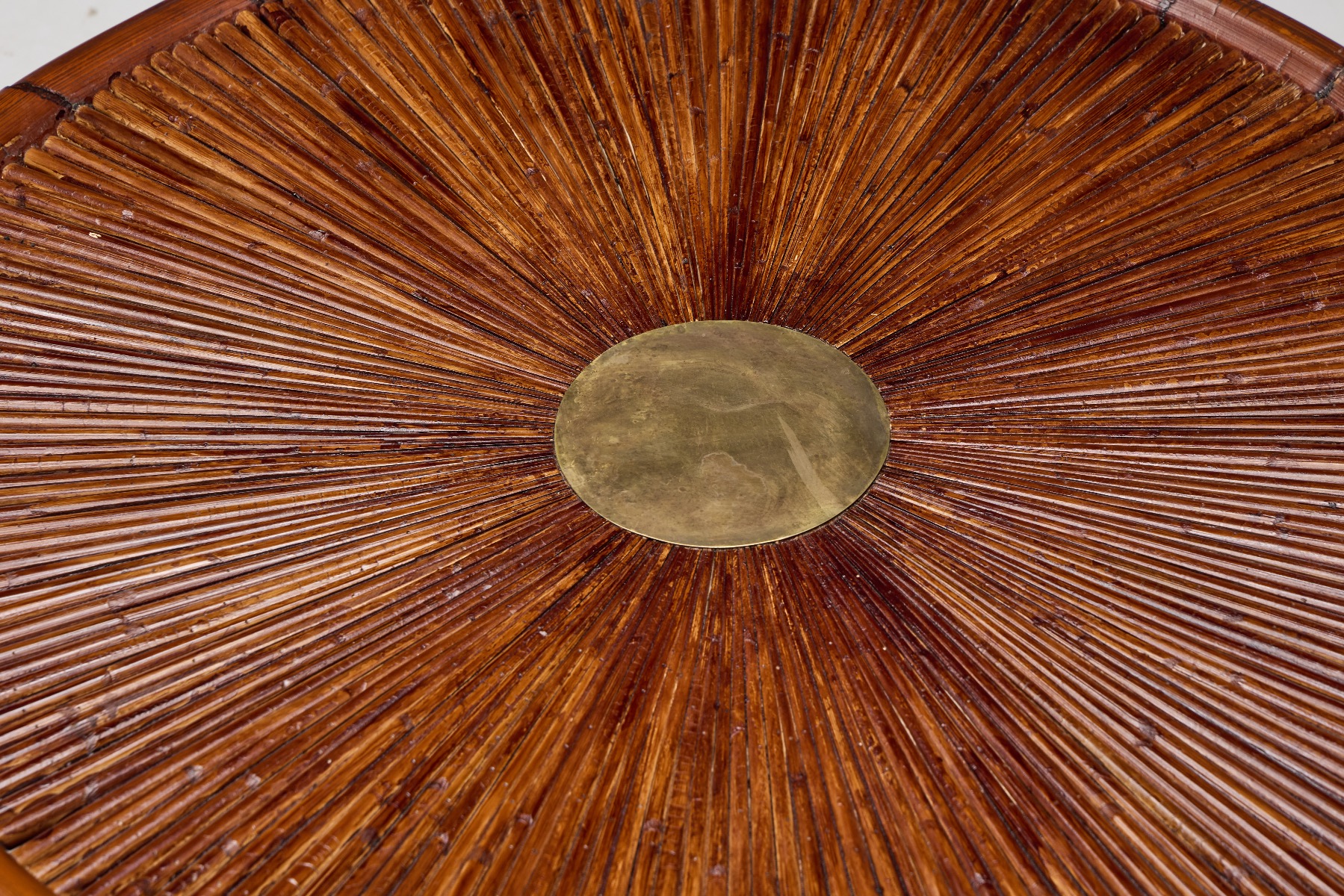 Collectible Gabriella Crespi bamboo table