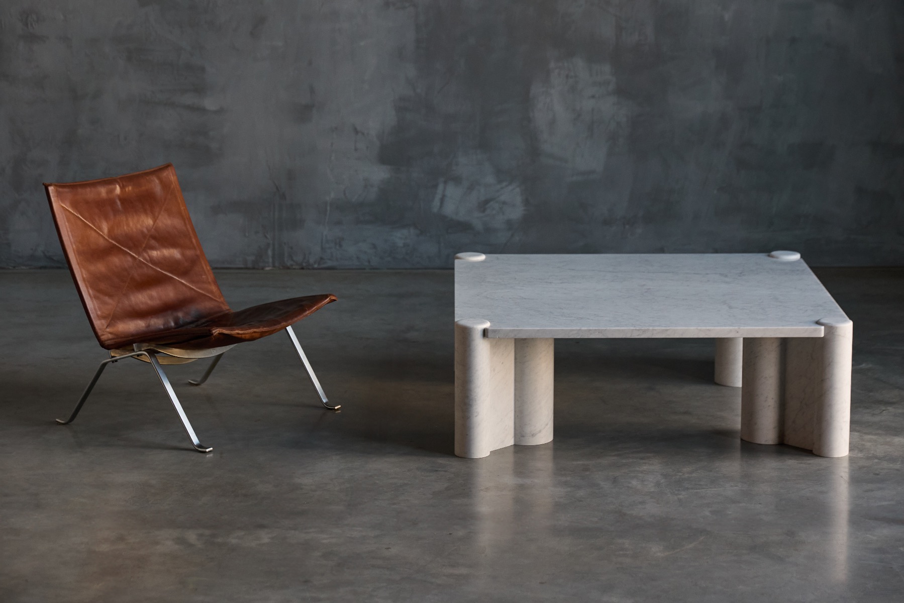 Collectible Italian marble coffee table from the 1960s