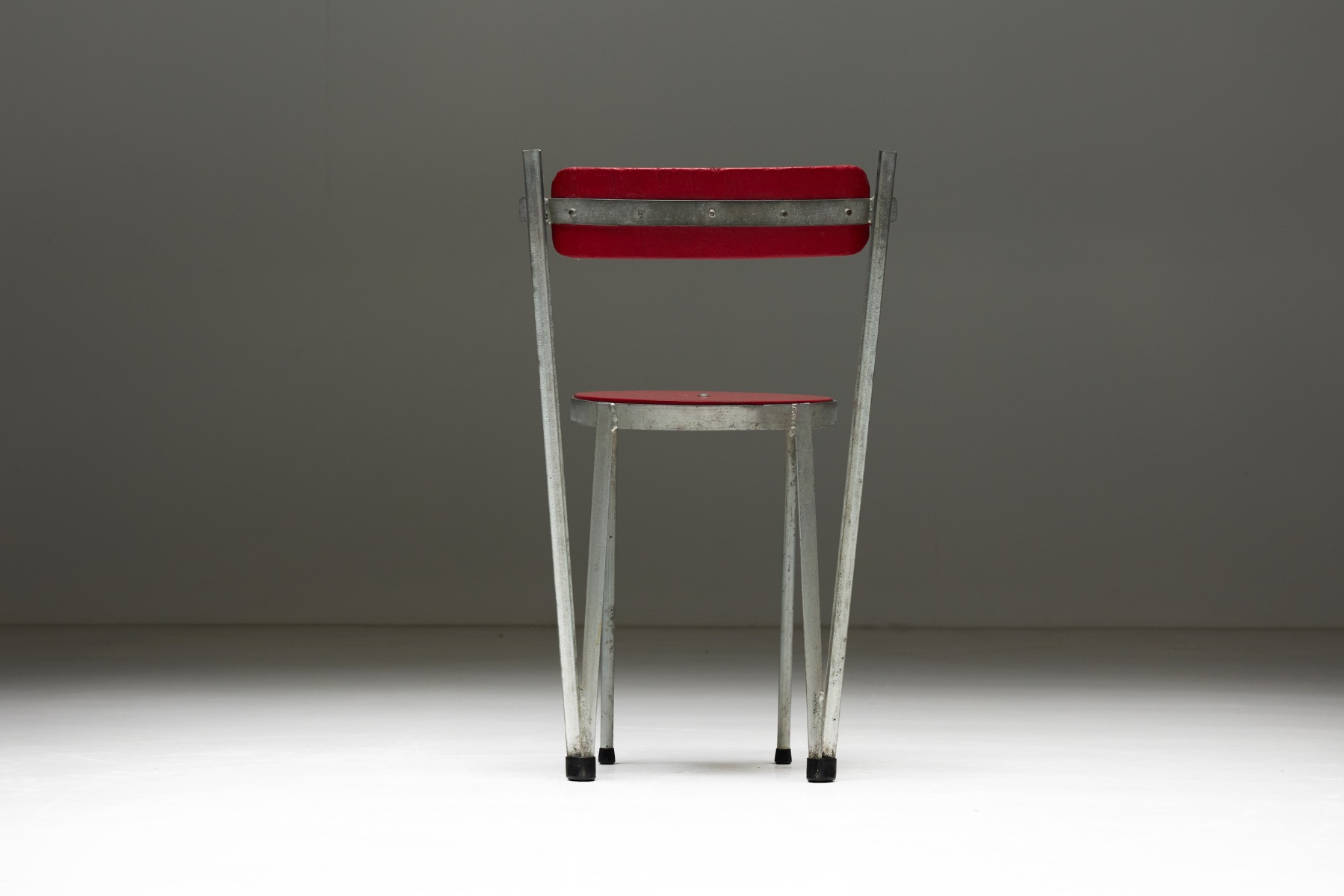 Collectible industrial chair from the 1940s design