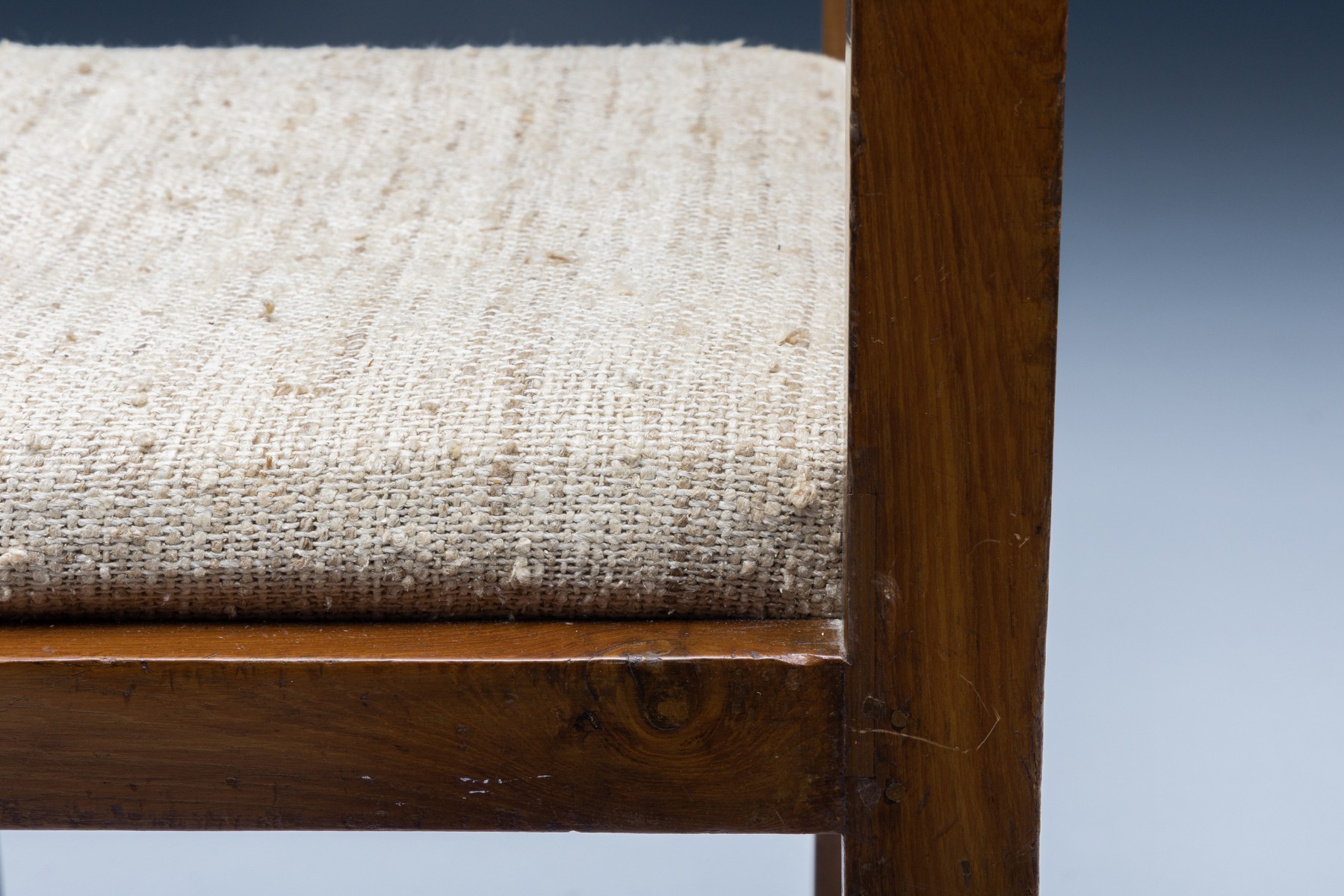 Collectible Chandigarh stool by Pierre Jeanneret from the 1960s