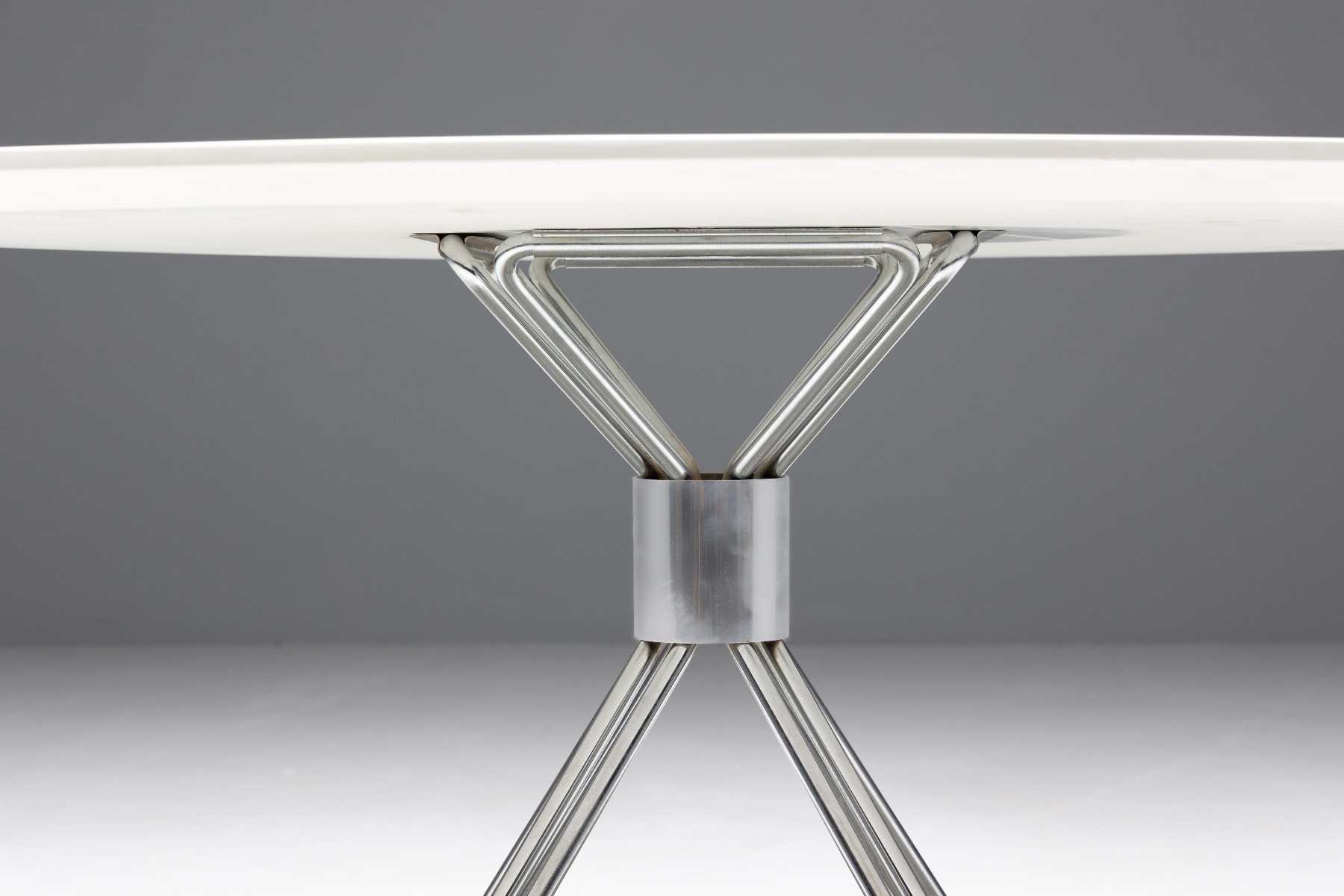 Collectible Novalux dining table by Rudi Verhelst