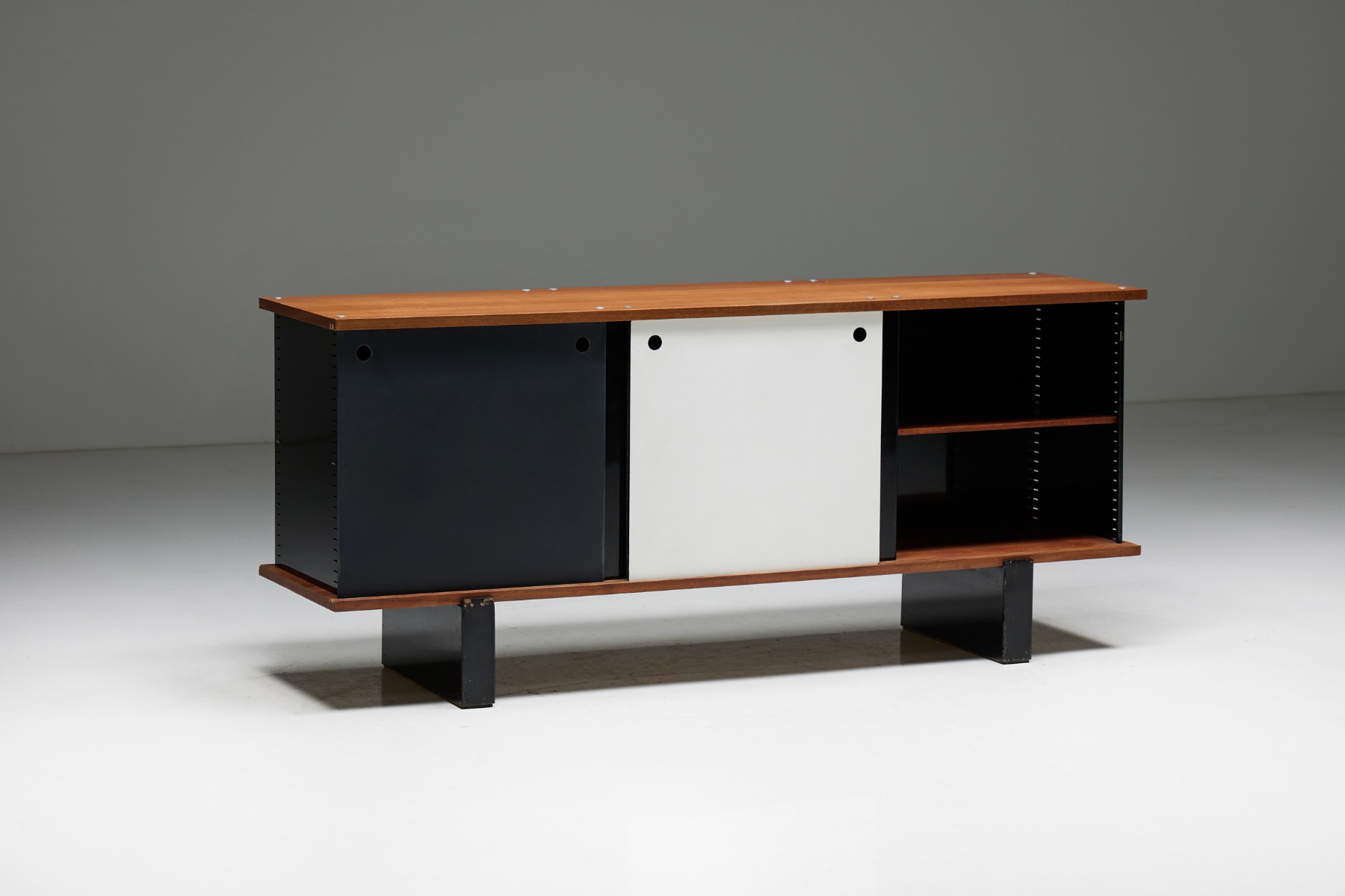 Collectible Bloc sideboard by Charlotte Perriand for Cité Cansado
