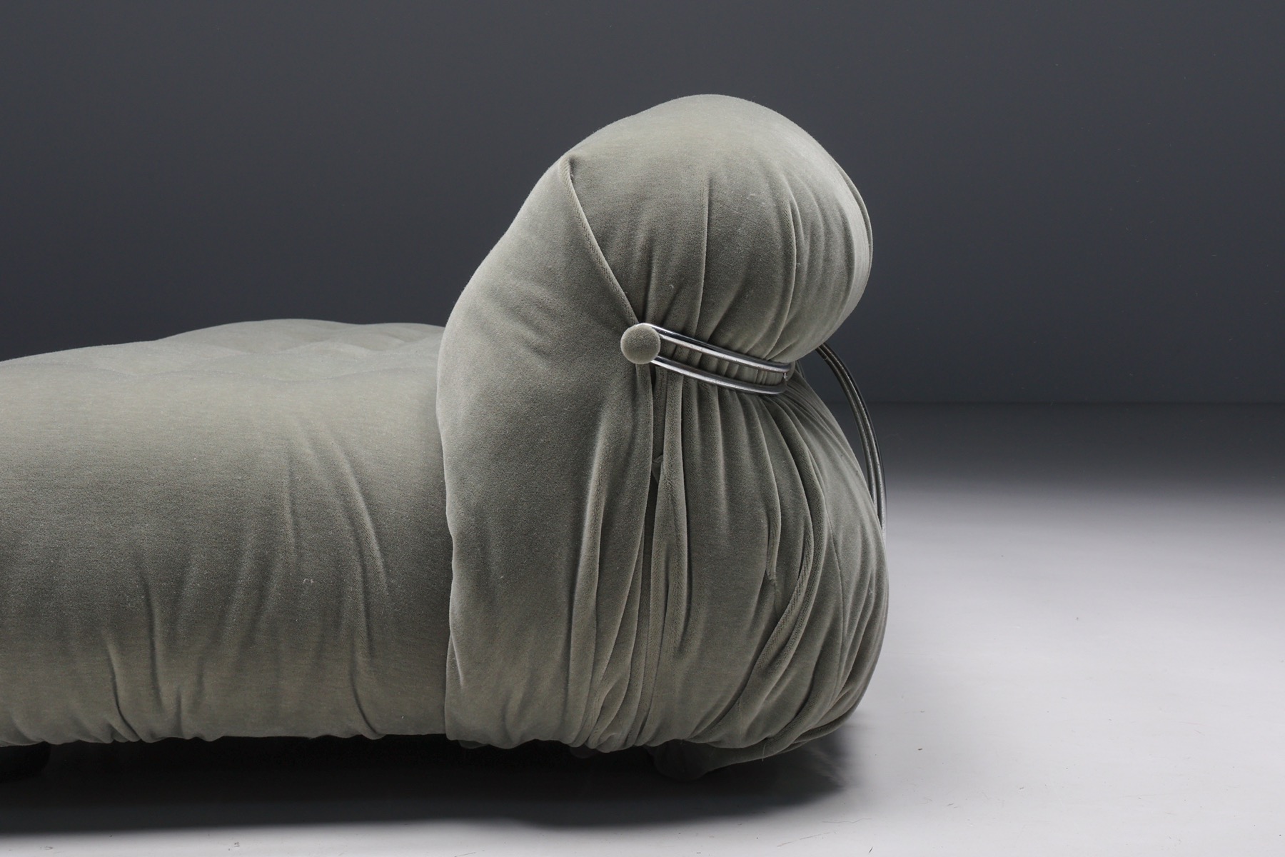 Collectible Soriana two seater by Cassina and Scarpa