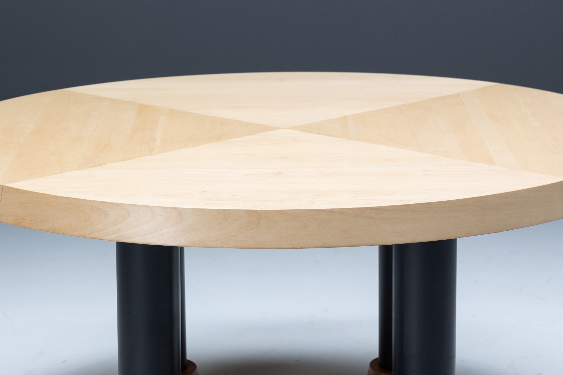 Collectible postmodern table by Ettore Sottsass