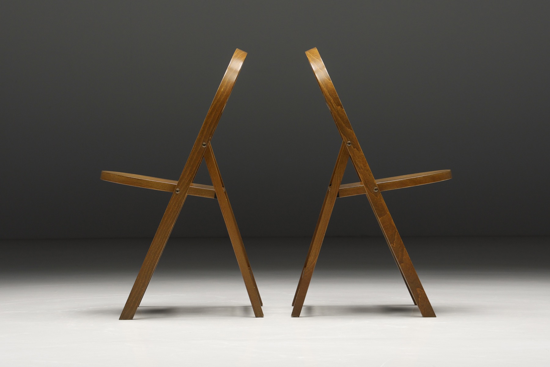 Collectible Tric folding chair by Achille and Pier Giacomo Castiglioni