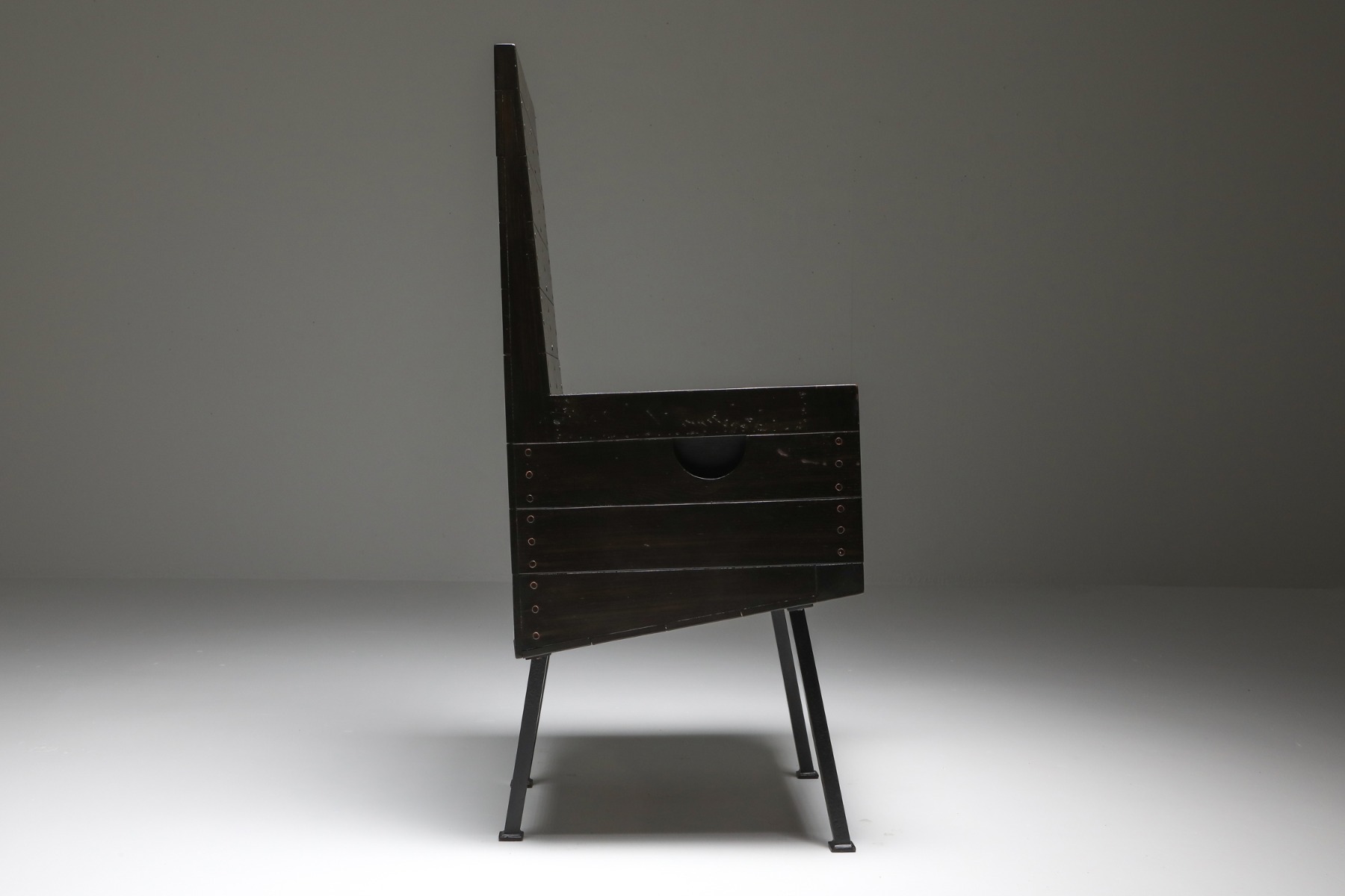 Collectible armchair by Hans van der Laan from the 1960s