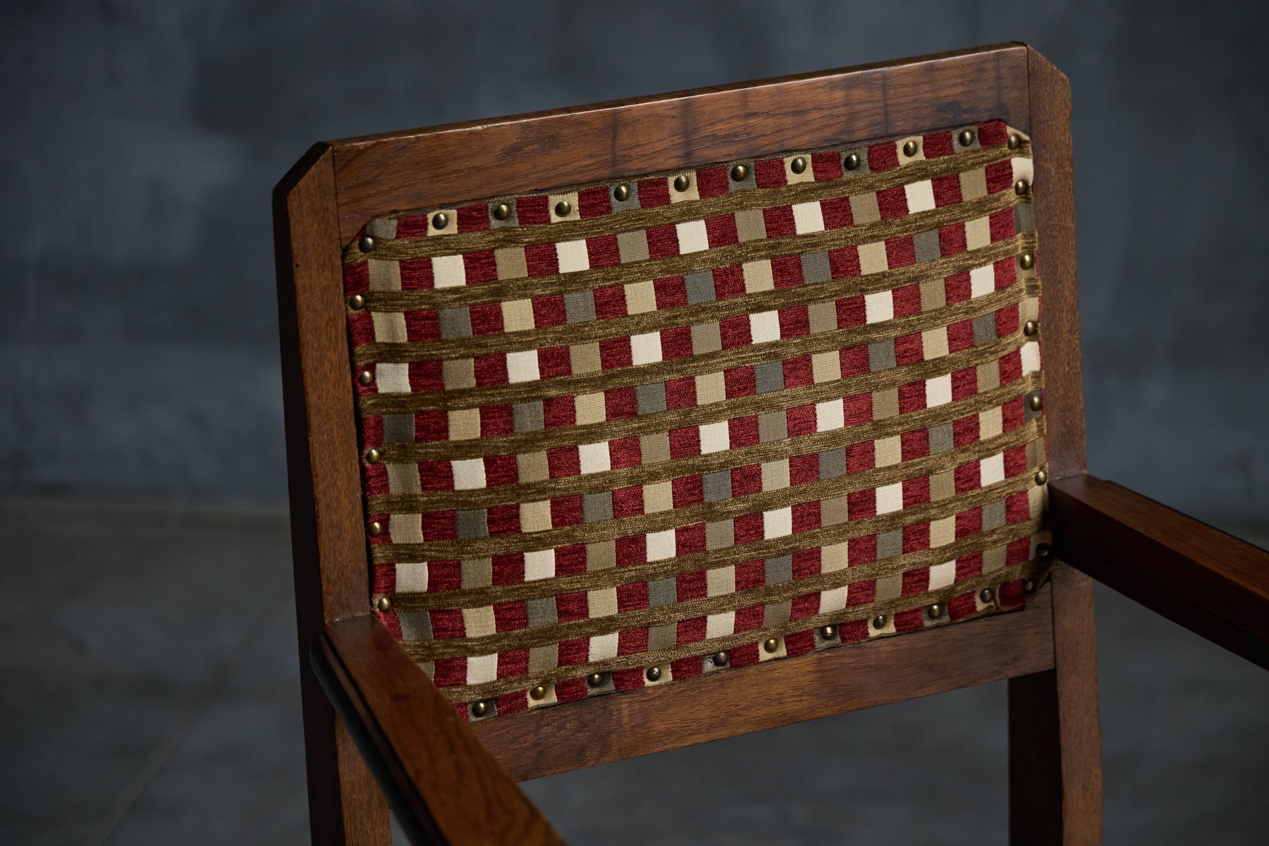 Designer armchairs Amsterdam School from the 1940s