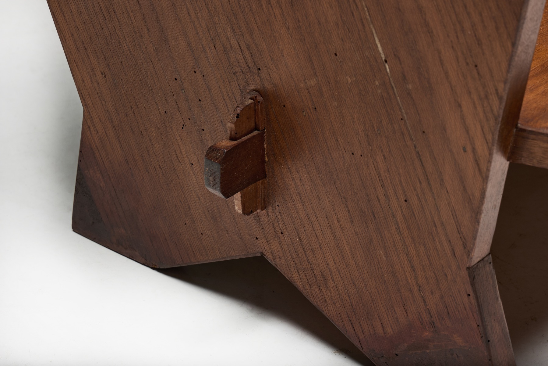 European beechwood settee 1940s