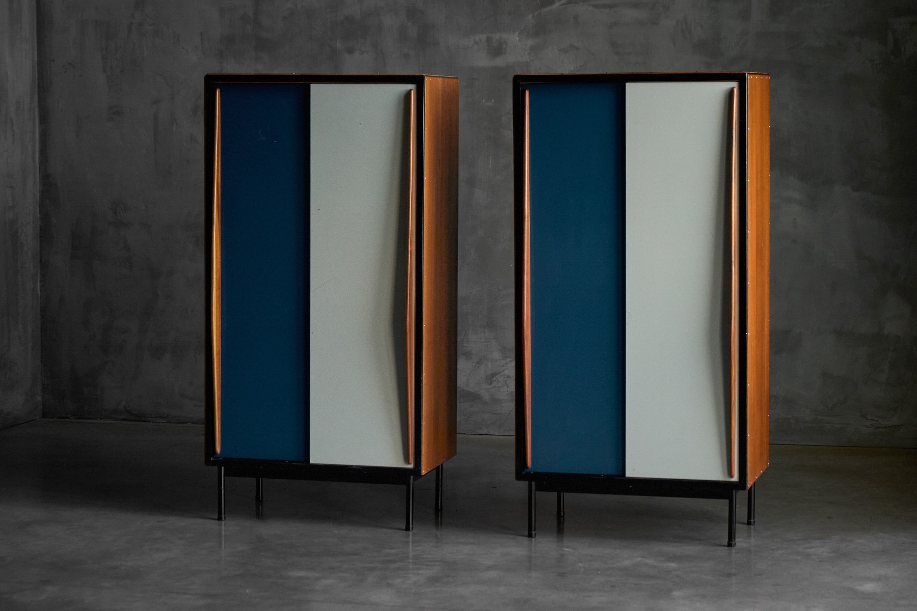 Functional wardrobe reflecting Belgian modernism by Van Der Meeren