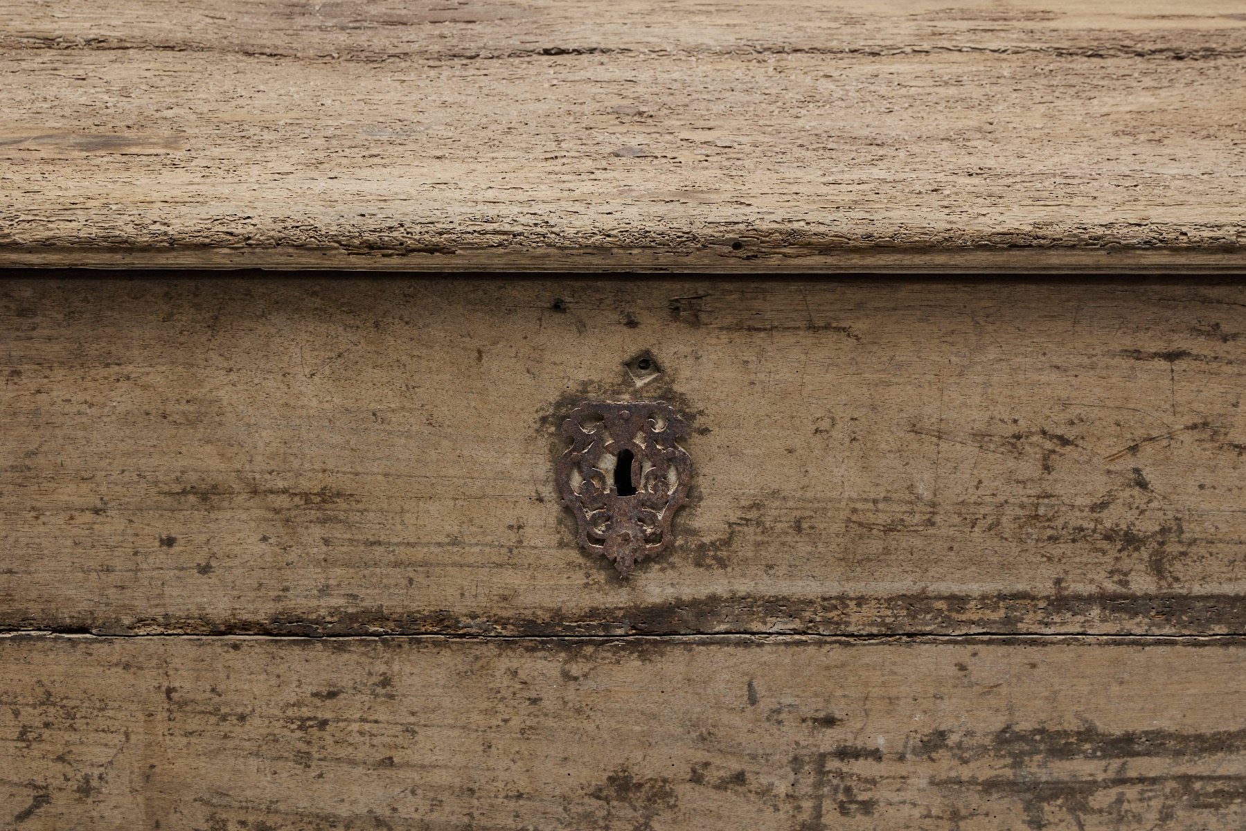 Handcrafted 19th century country chest