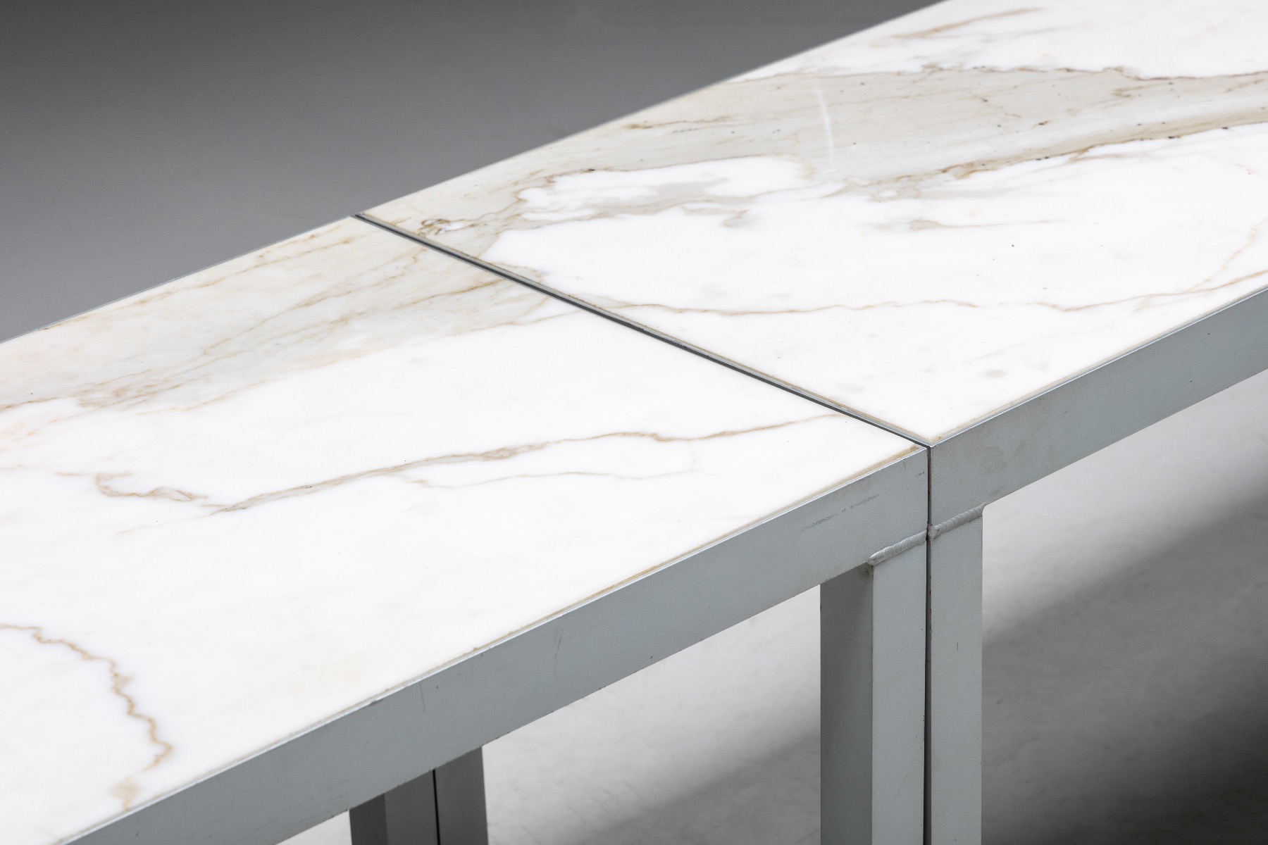 High end marble console table by Philippe Starck