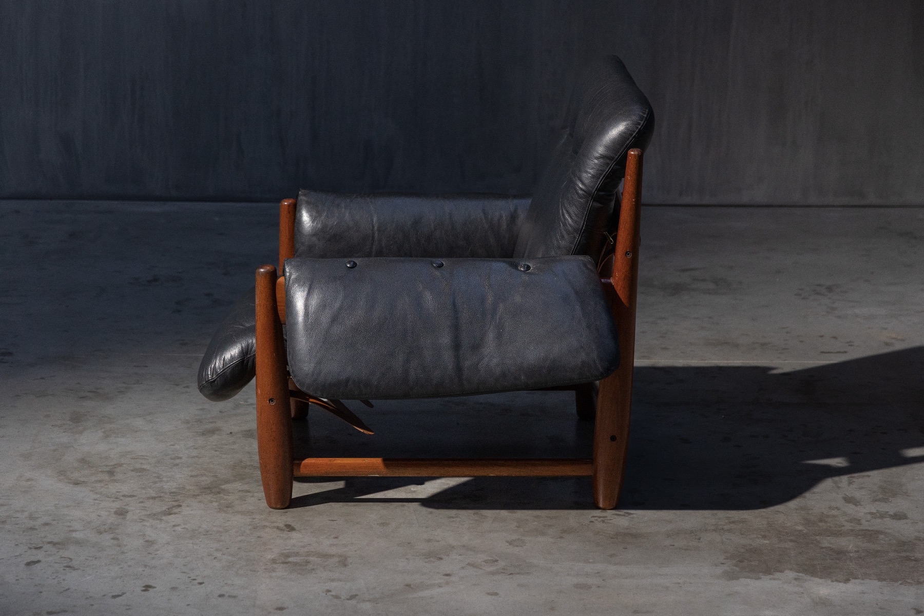 Collectible Brazilian modern lounge chair design