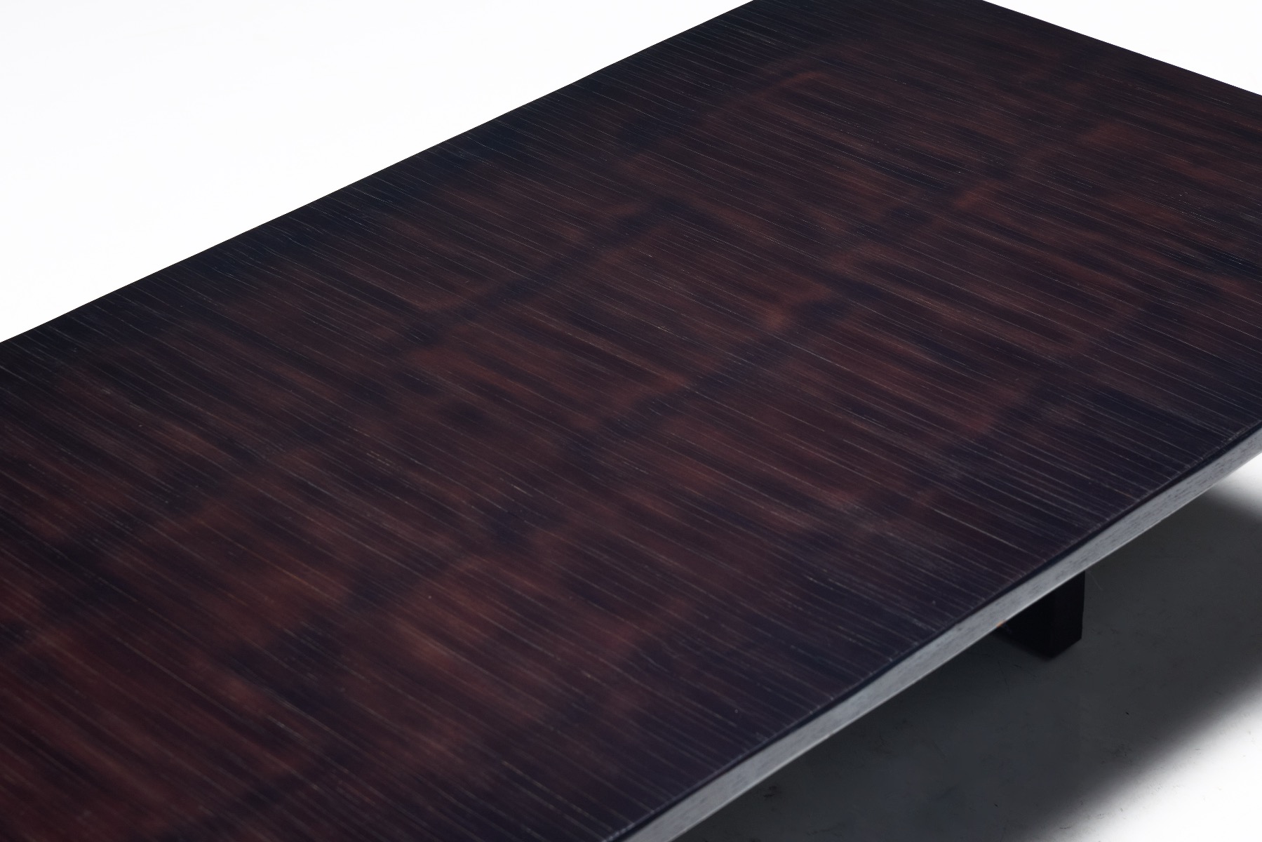 Natural bamboo coffee table by Axel Vervoordt