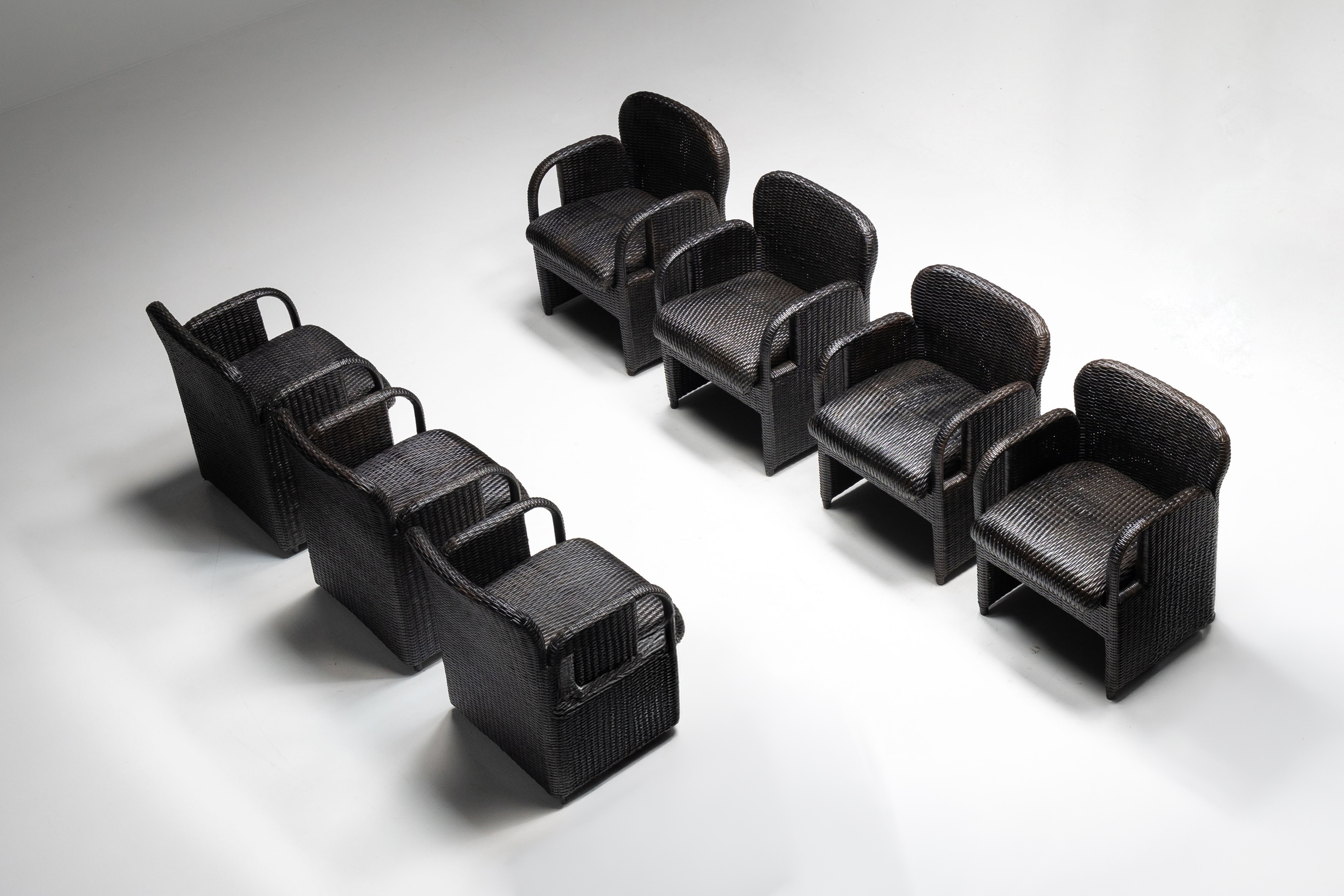 Armchairs 'Tlinkit' by Gae Aulenti for Tecno - 1990s