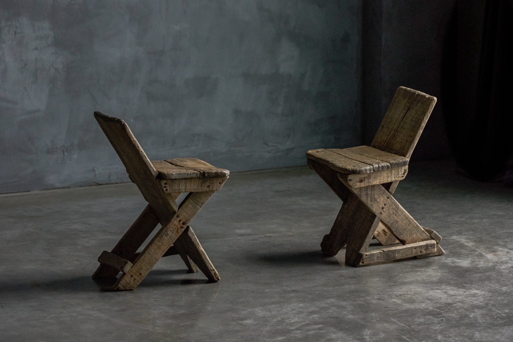 Authentic early 1900s country chairs