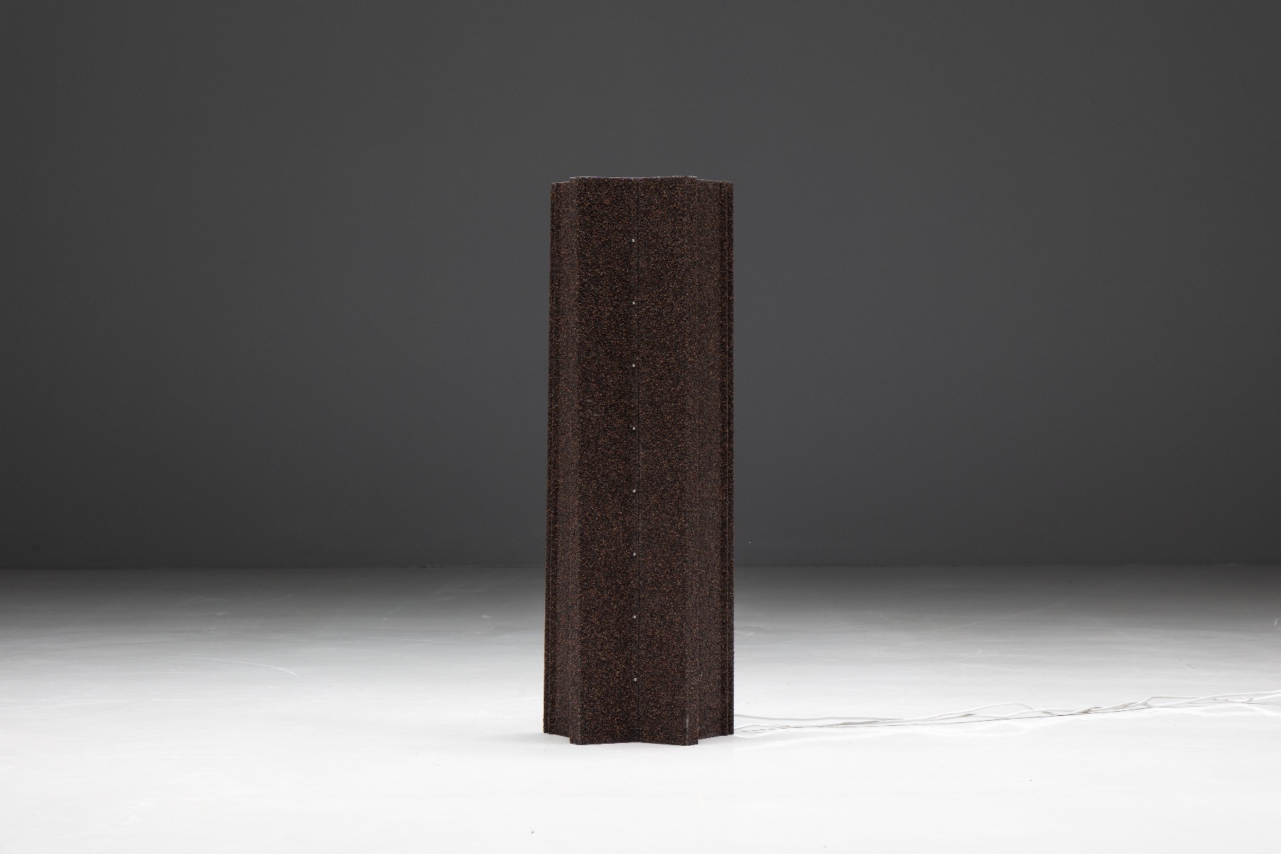 Sculptural floor lamp by Koos Breen modern design