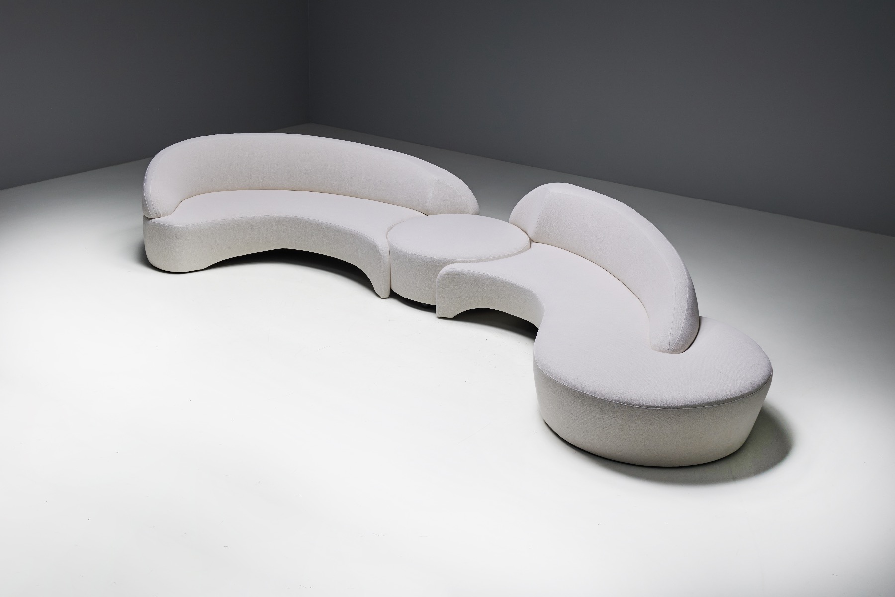 Sculptural Kagan Comete sofa