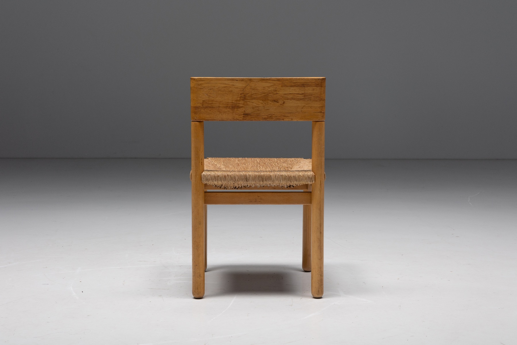 Timeless pine dining chairs from the 1960s design