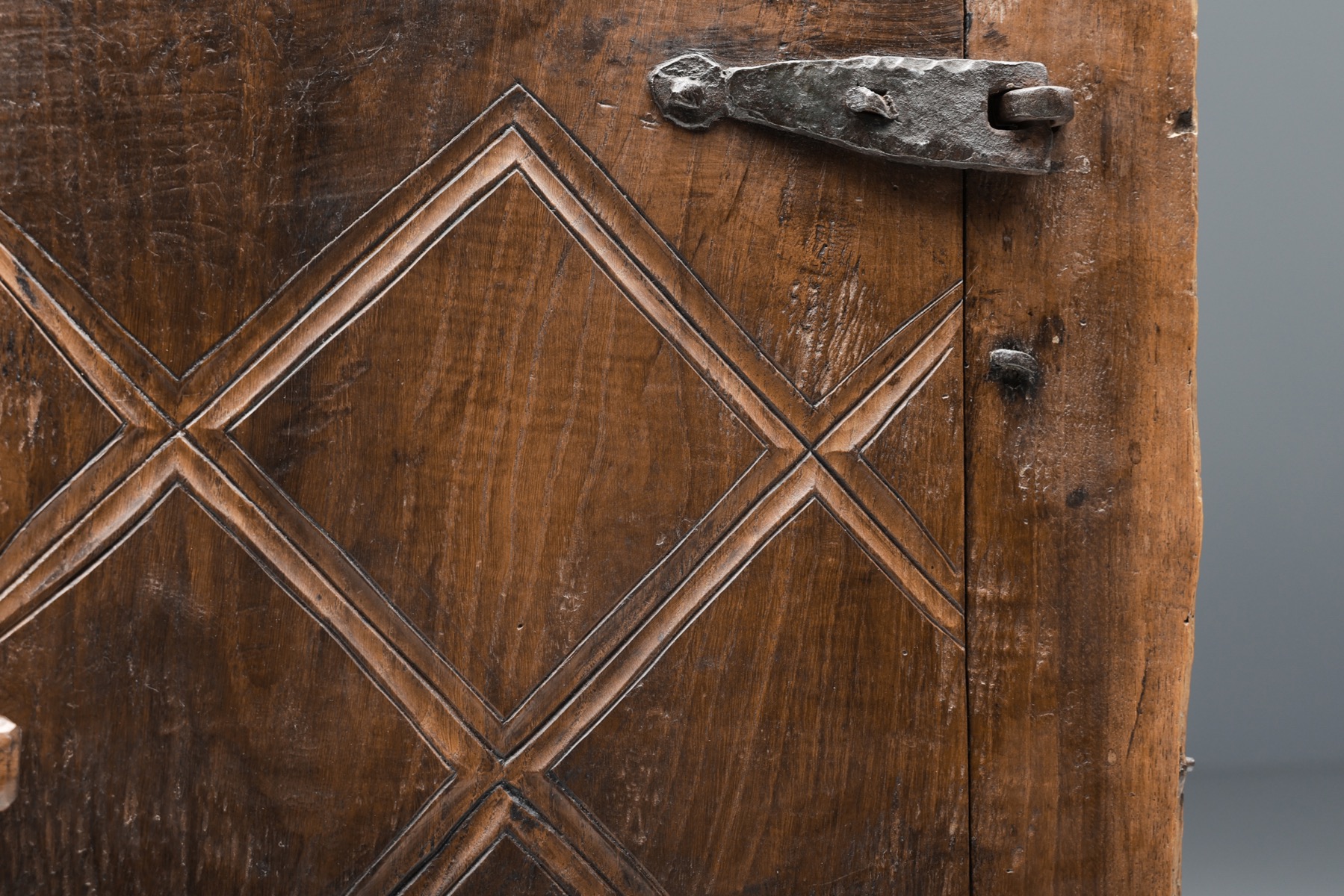 Traditional wabi sabi high cabinet in wood design