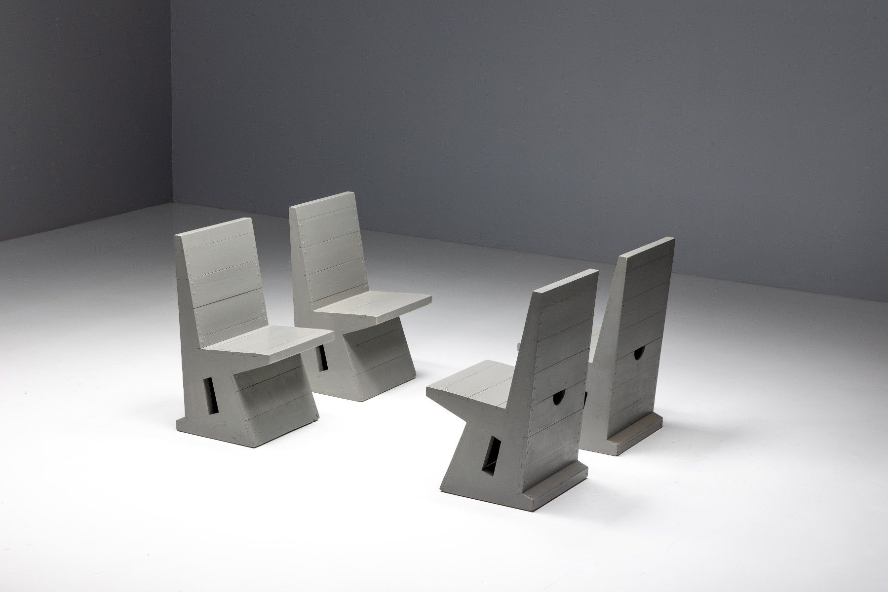 Van der Laan and De Jong monastic chairs