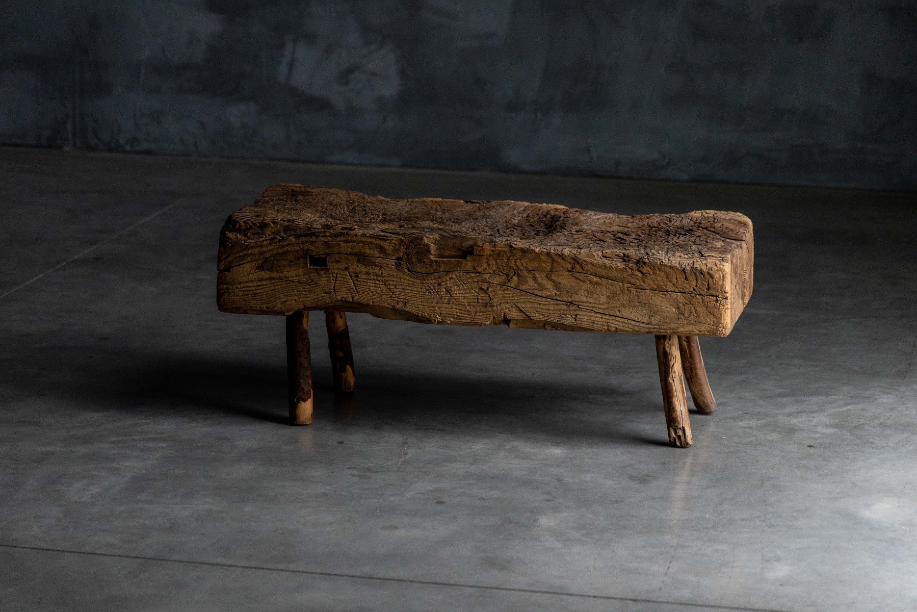 Vernacular country bench from 1899