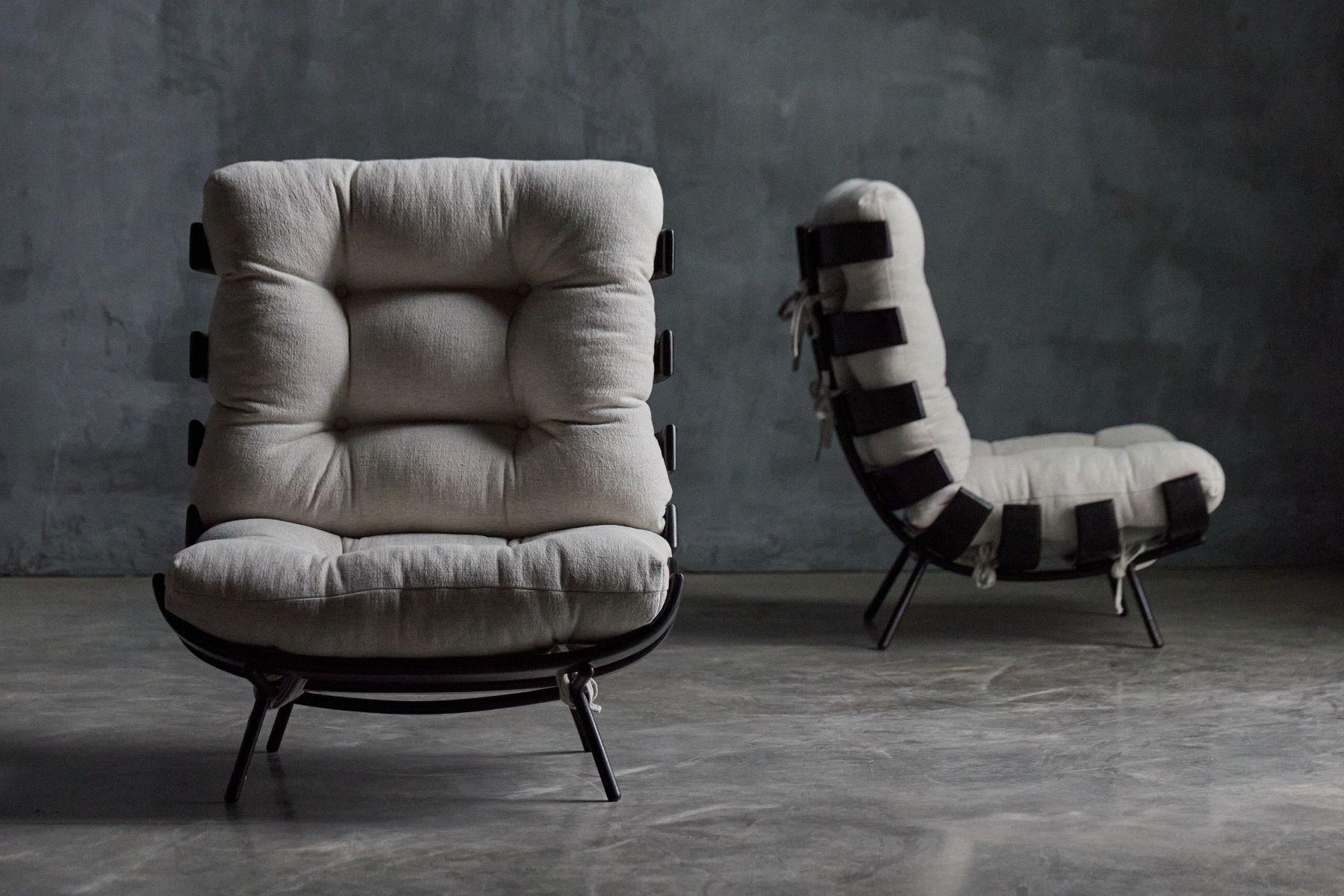 Premium Brazilian modernist Costela chairs
