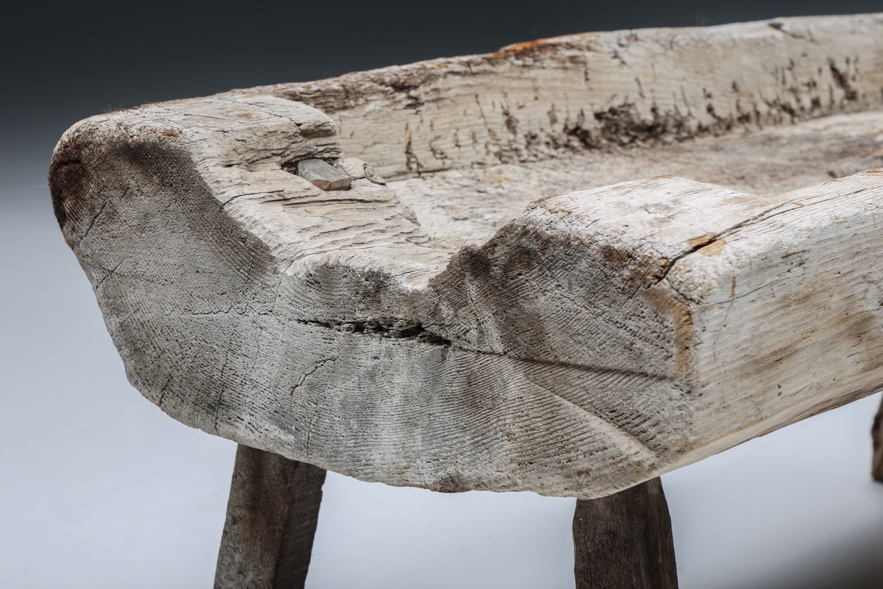 Antique style drinking trough in wabi sabi design