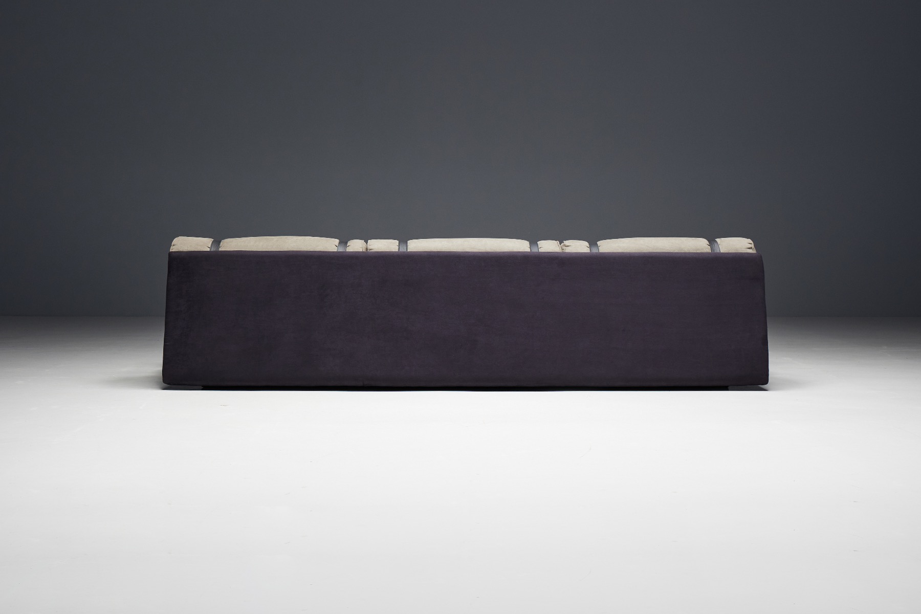 Architectural Brazilian modern sofa