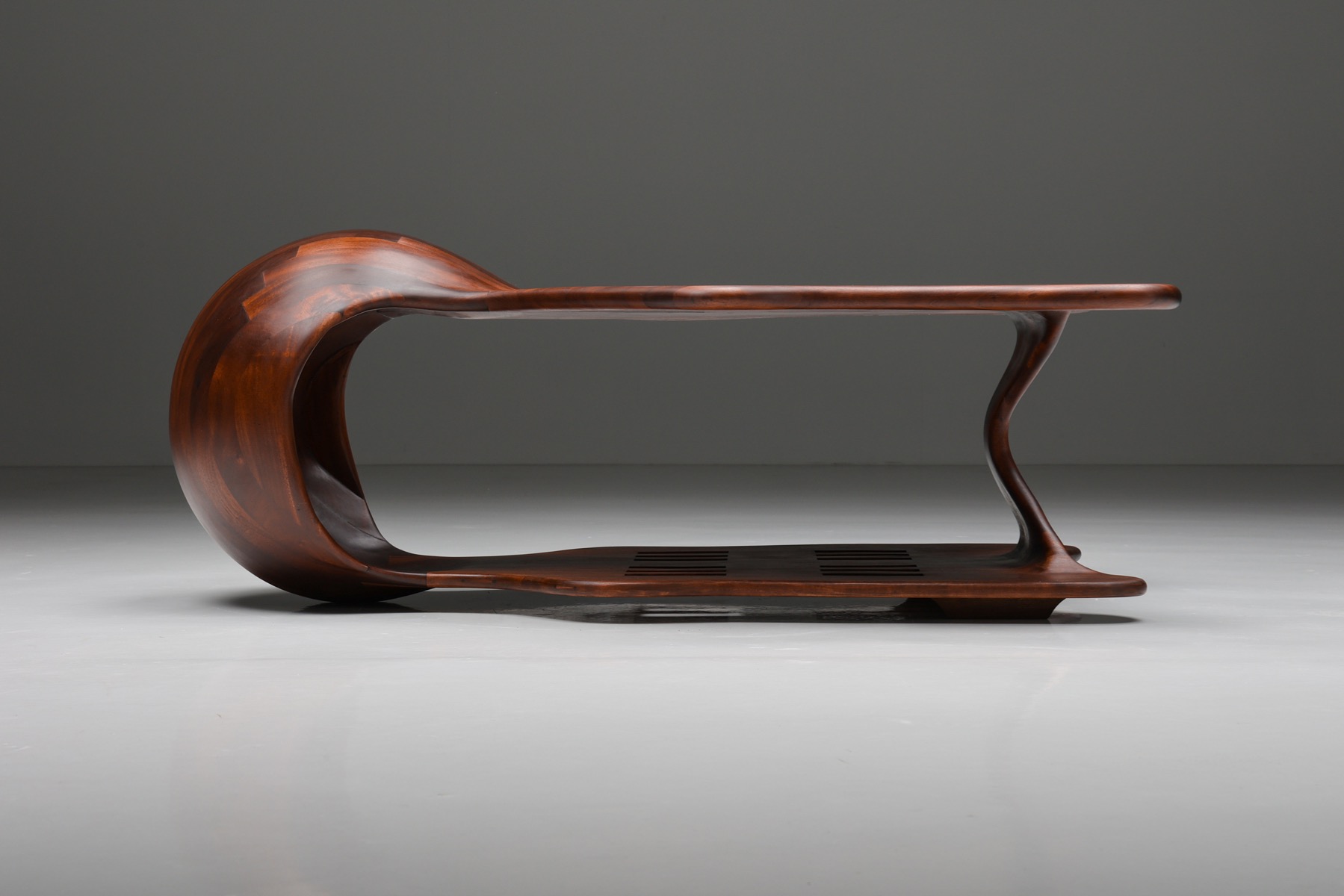 Architectural coffee table in studio craft design