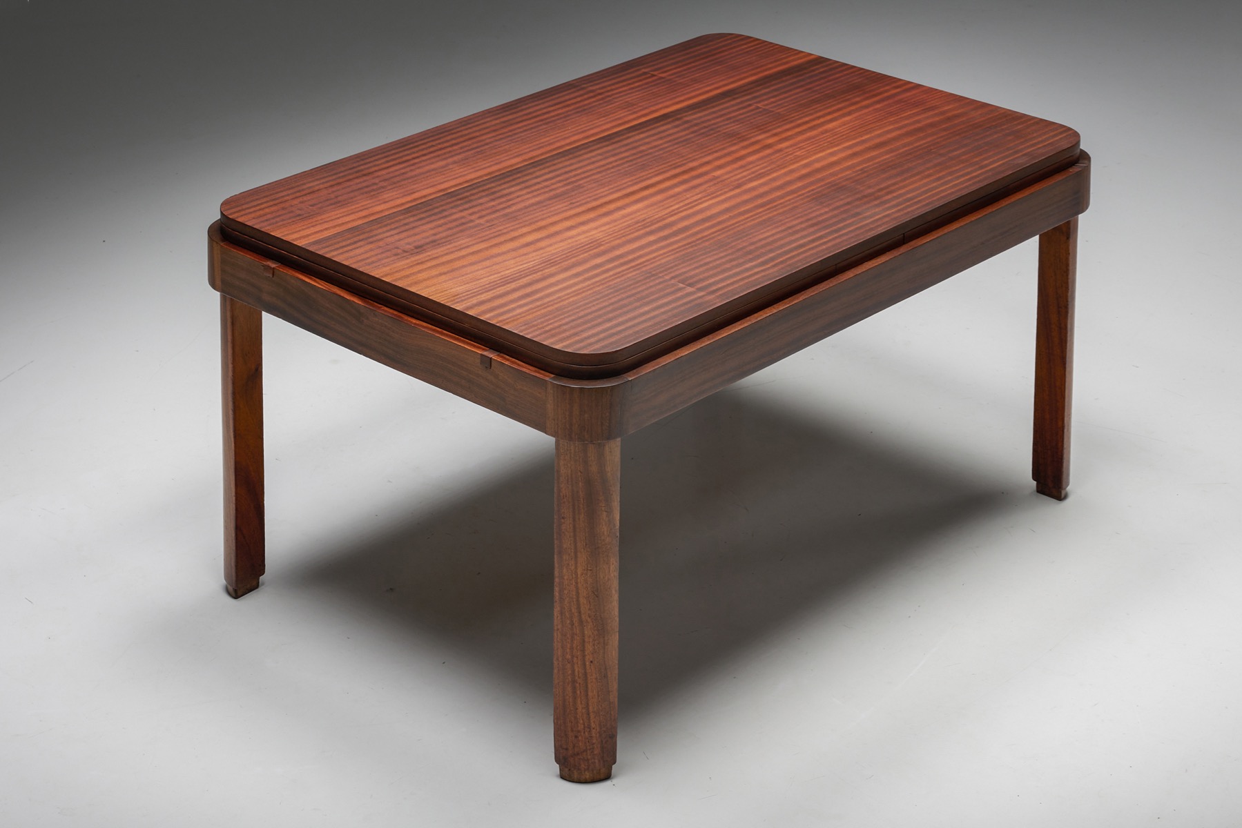 Architectural dining table by John van Zeeland design